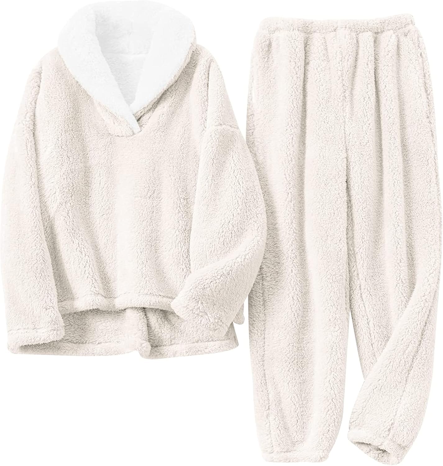 Yeokou Women's Fleece Pajamas Sets for Cozy Winter Nights