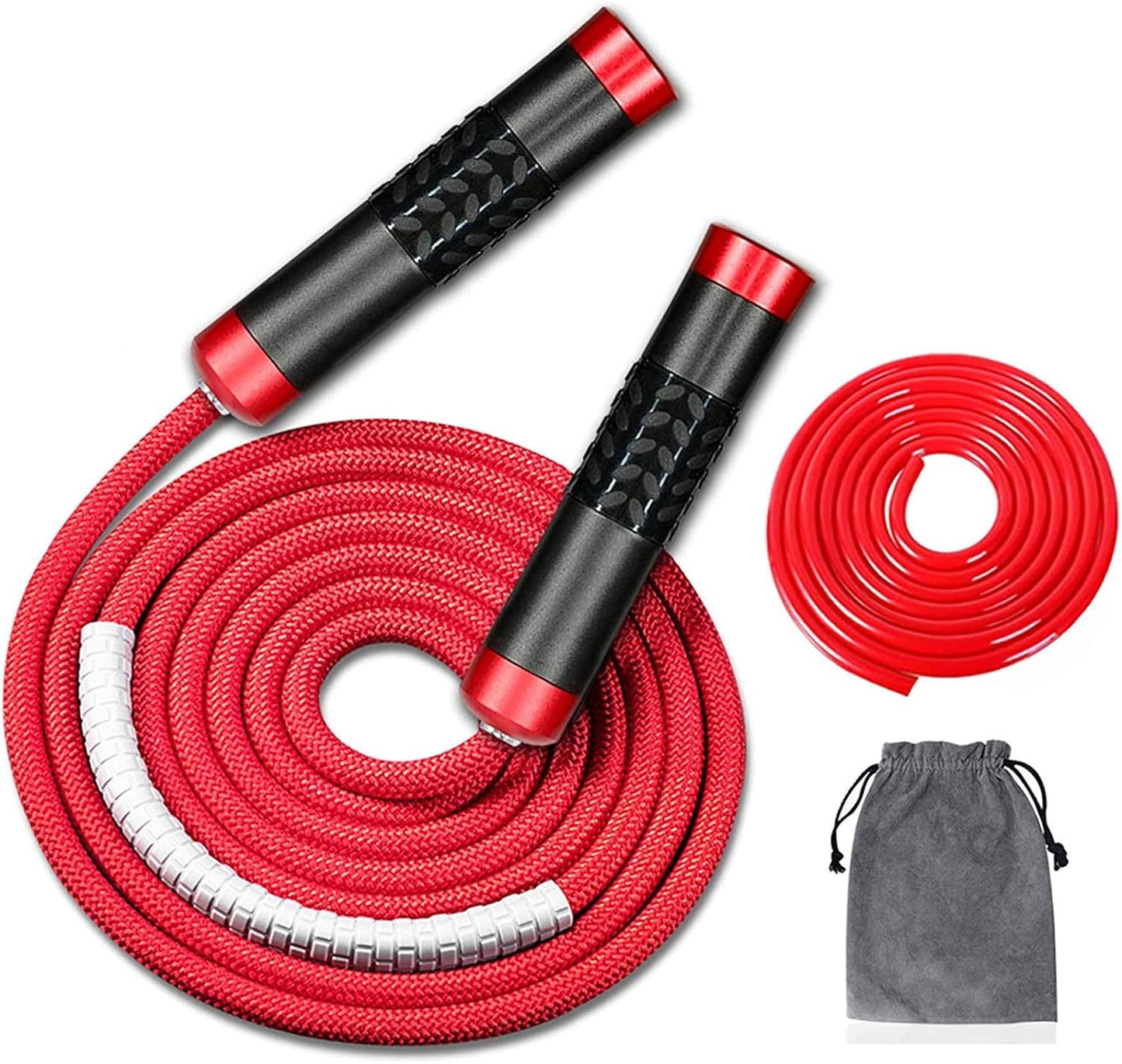 Redify Weighted Jump Rope: Tangle-Free Fitness Power