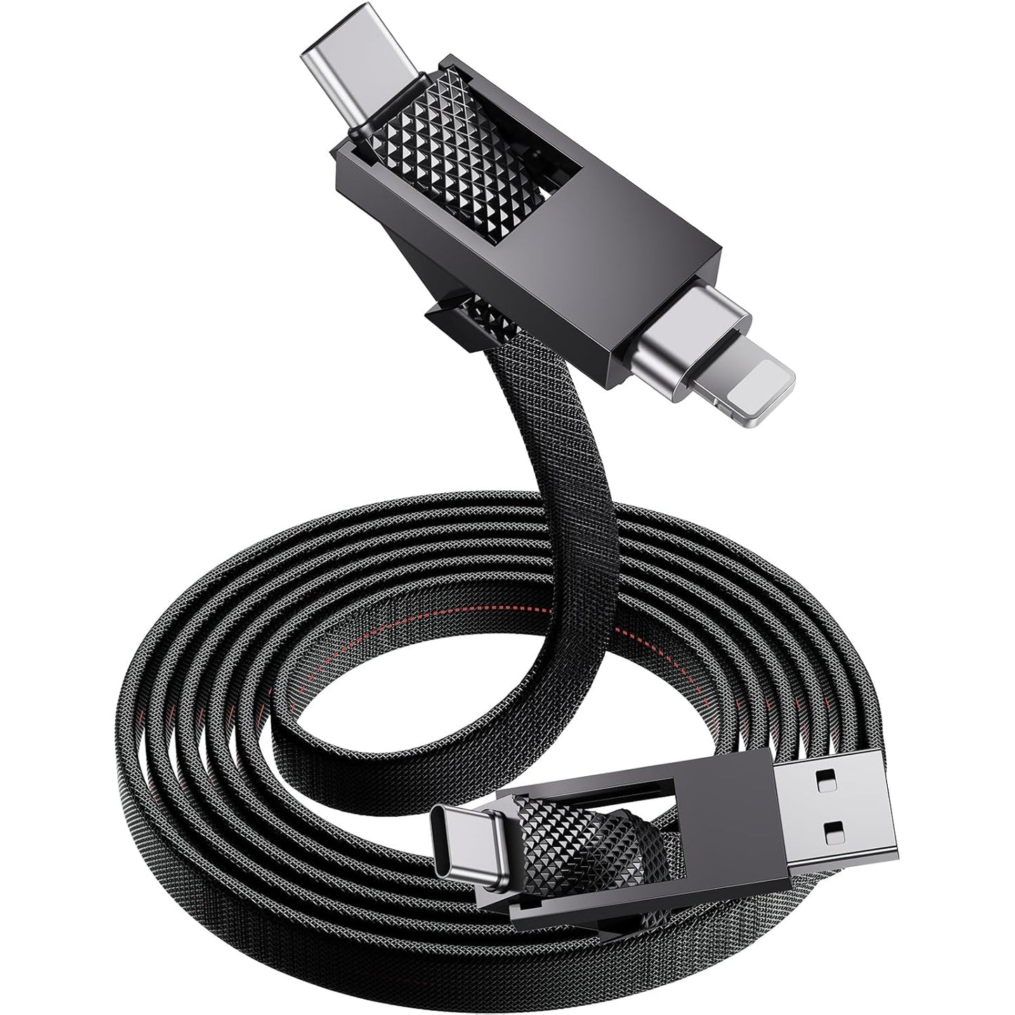 4-in-1 Charging Cable - 60W Fast Charging Power
