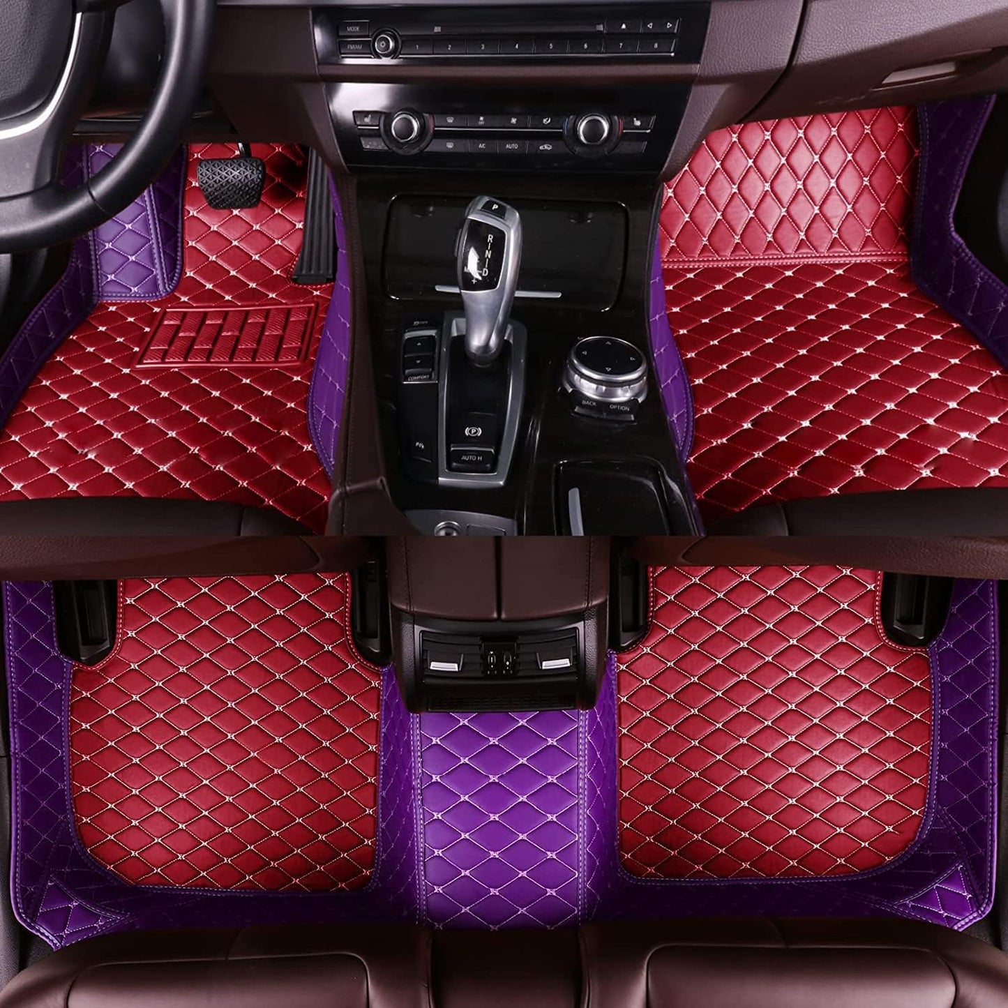 Custom Fit Car Floor Mats - Premium Leather Liners for Vehicles