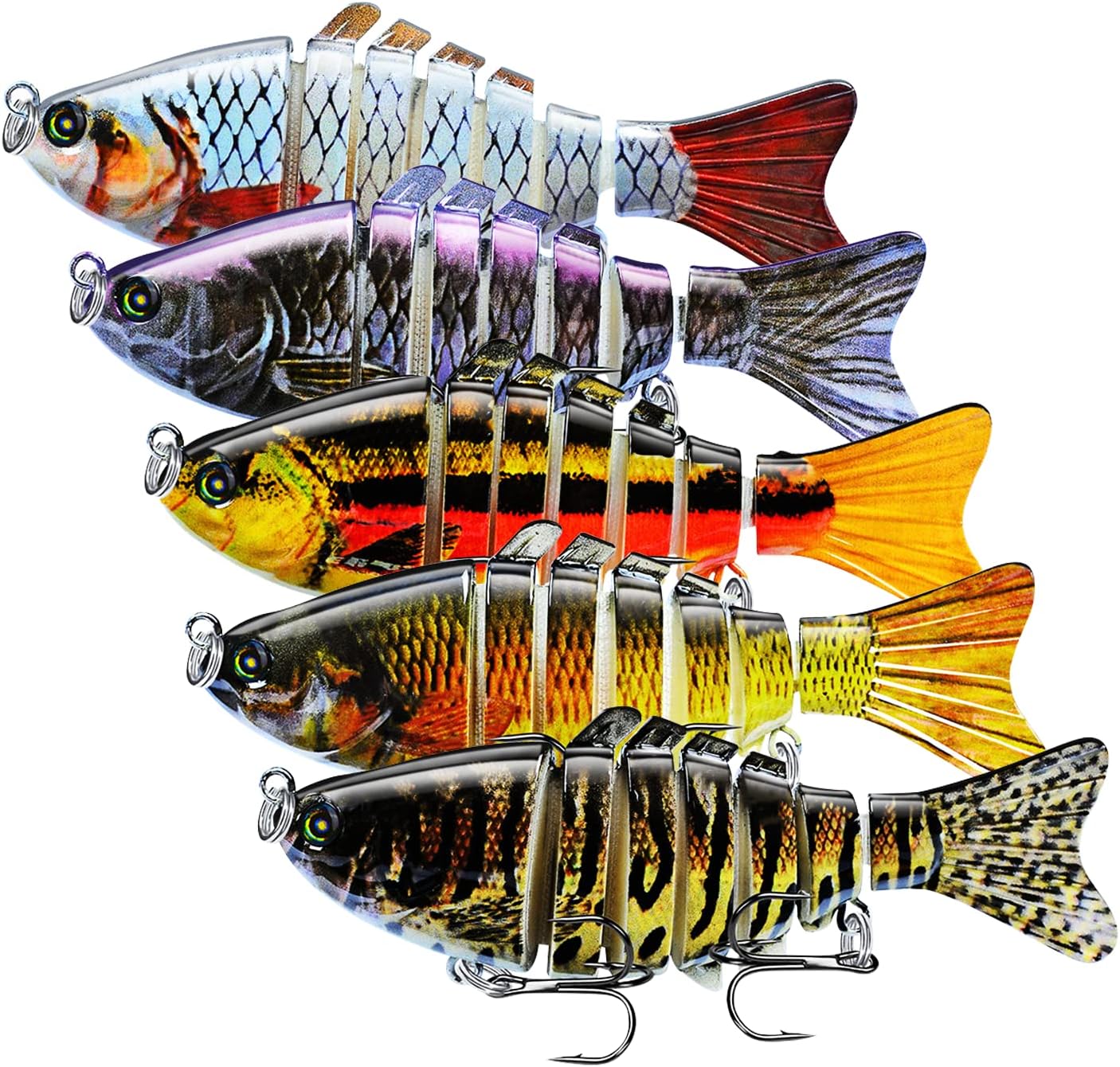 Keenjorika Lifelike Swimbait Bass Lures