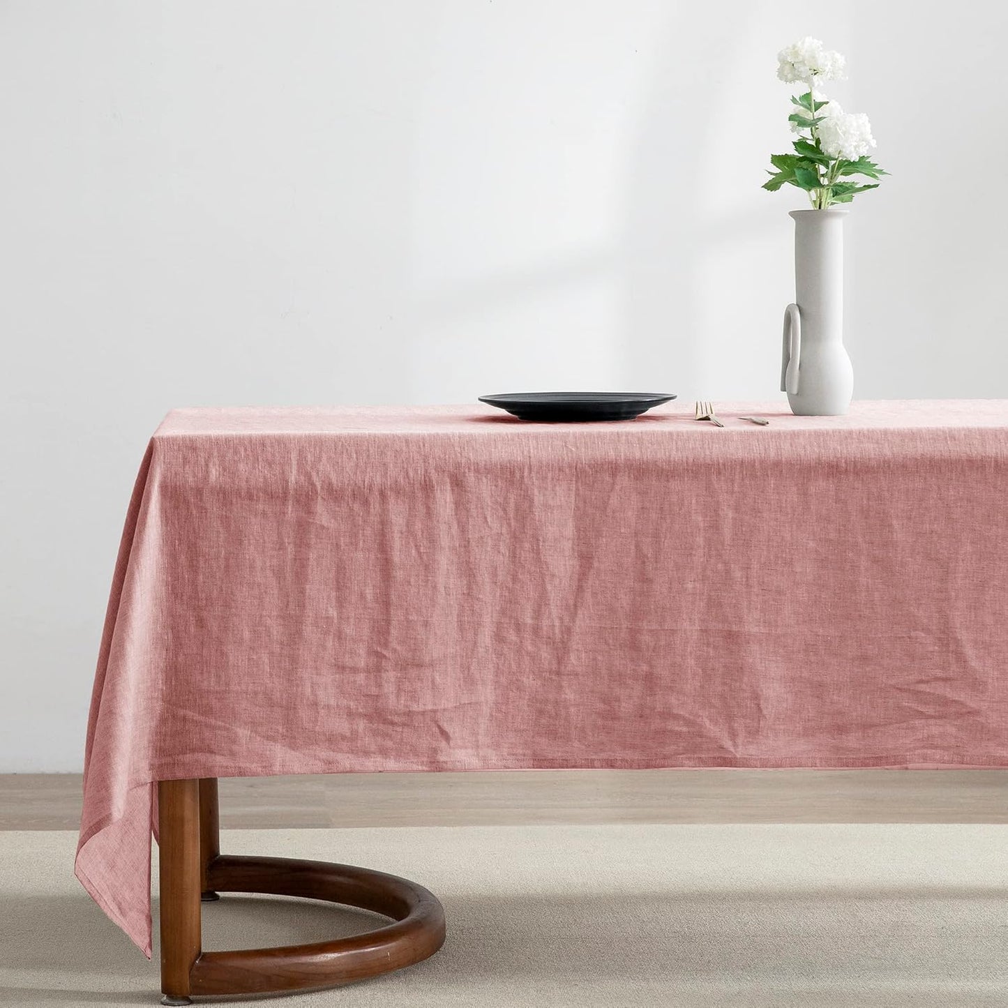 EVERLY 100% Pure Linen Tablecloths for Dining and Events