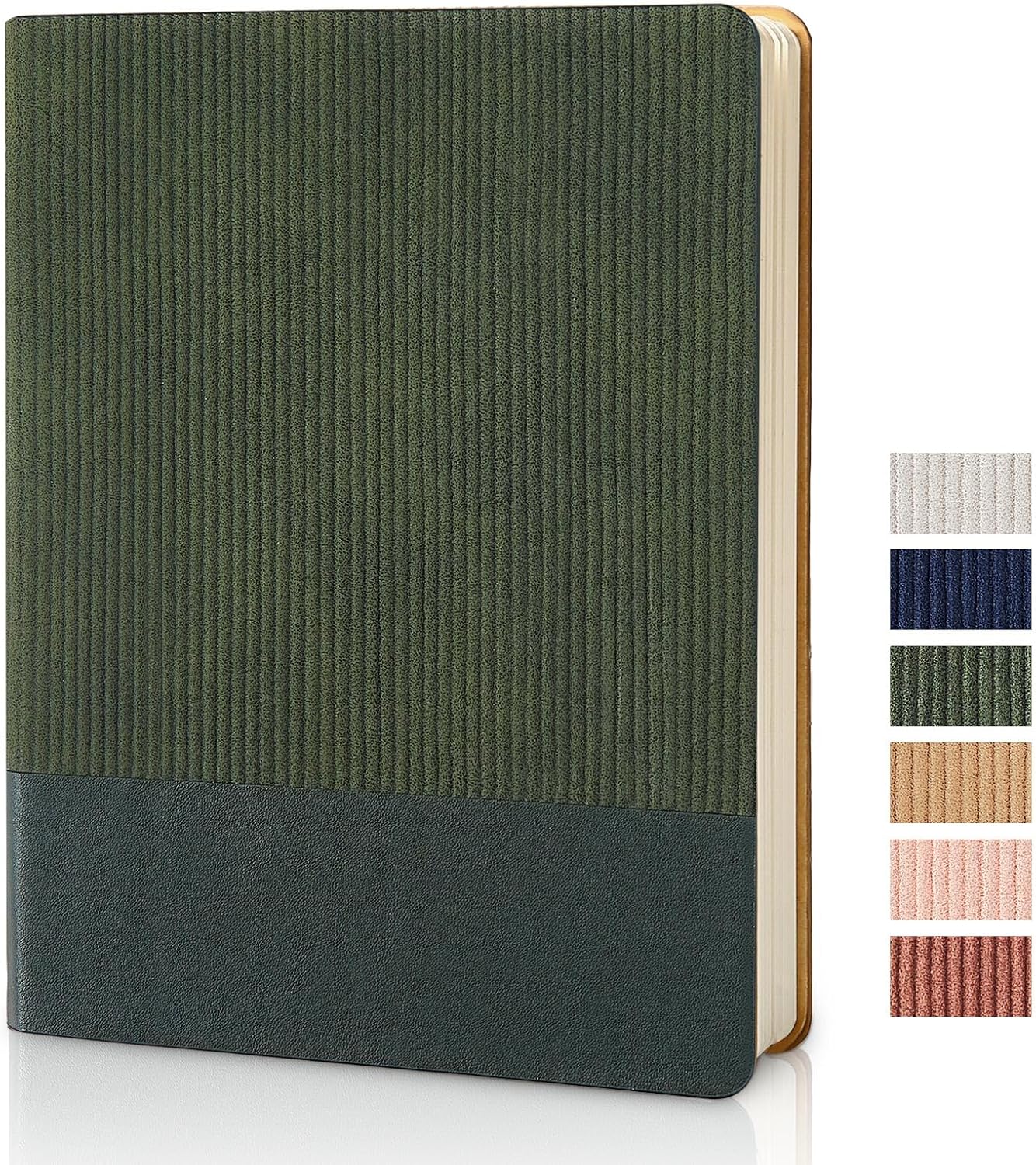 TSFPapier Dark Green Leather Journal B5 - 160 pages