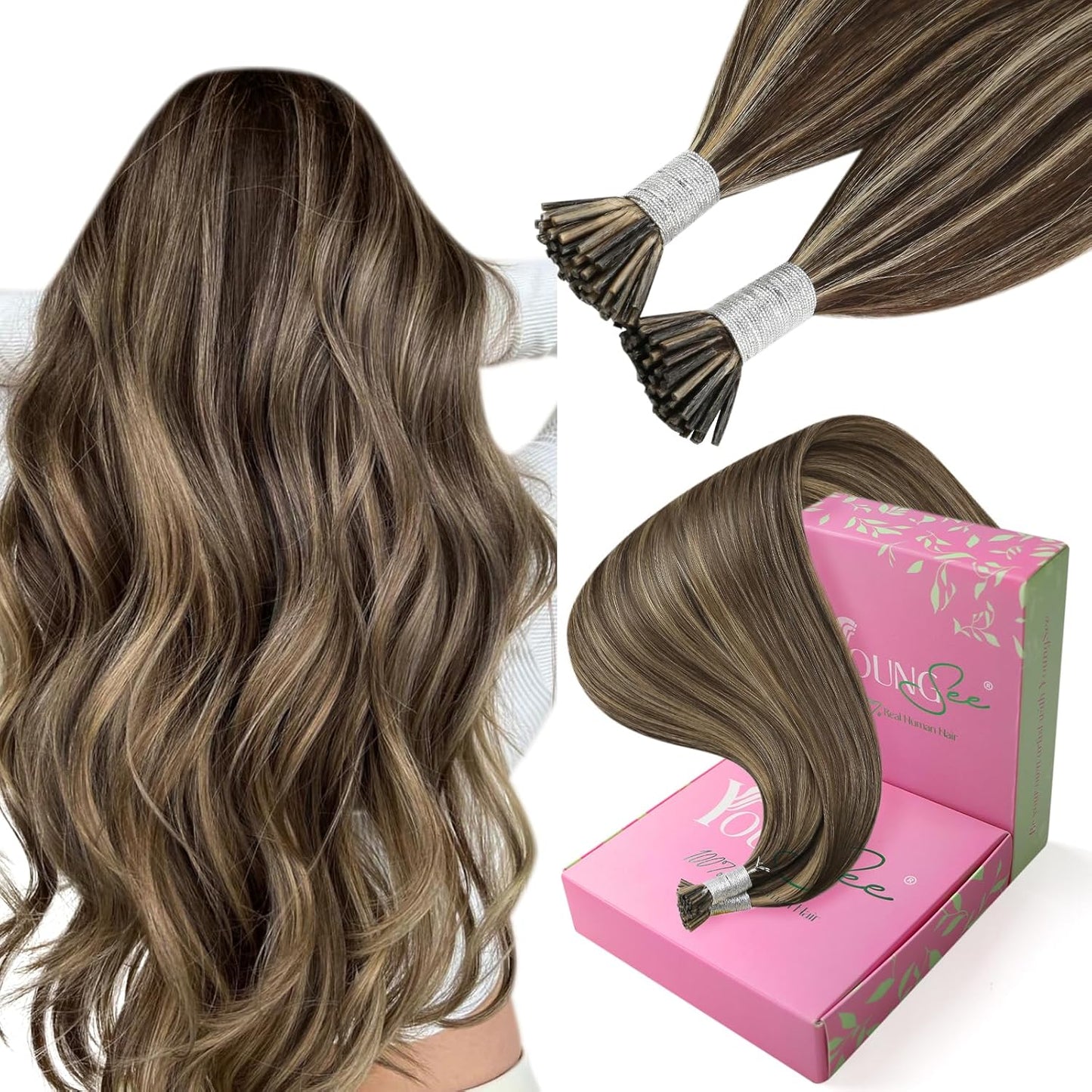 YoungSee I Tips Hair Extensions for Stunning Volume and Style