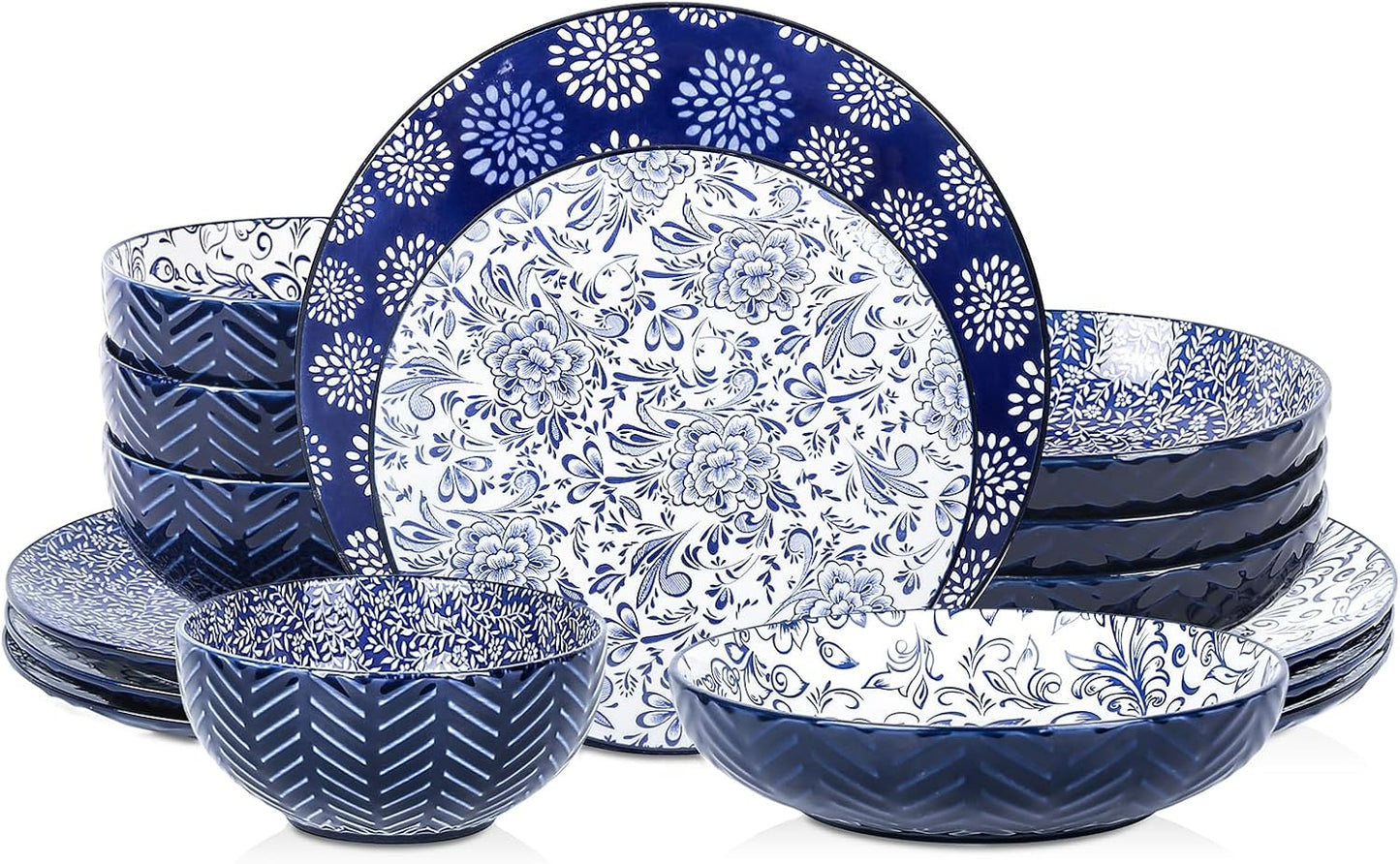 Selamica Dinnerware Sets 16 Piece for Elegant Dining Experience