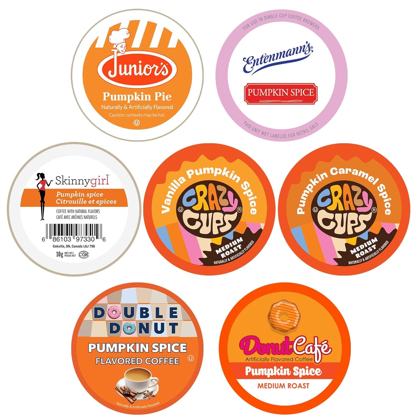 Pumpkin Spice Coffee Pods Variety Pack for Keurig Machines