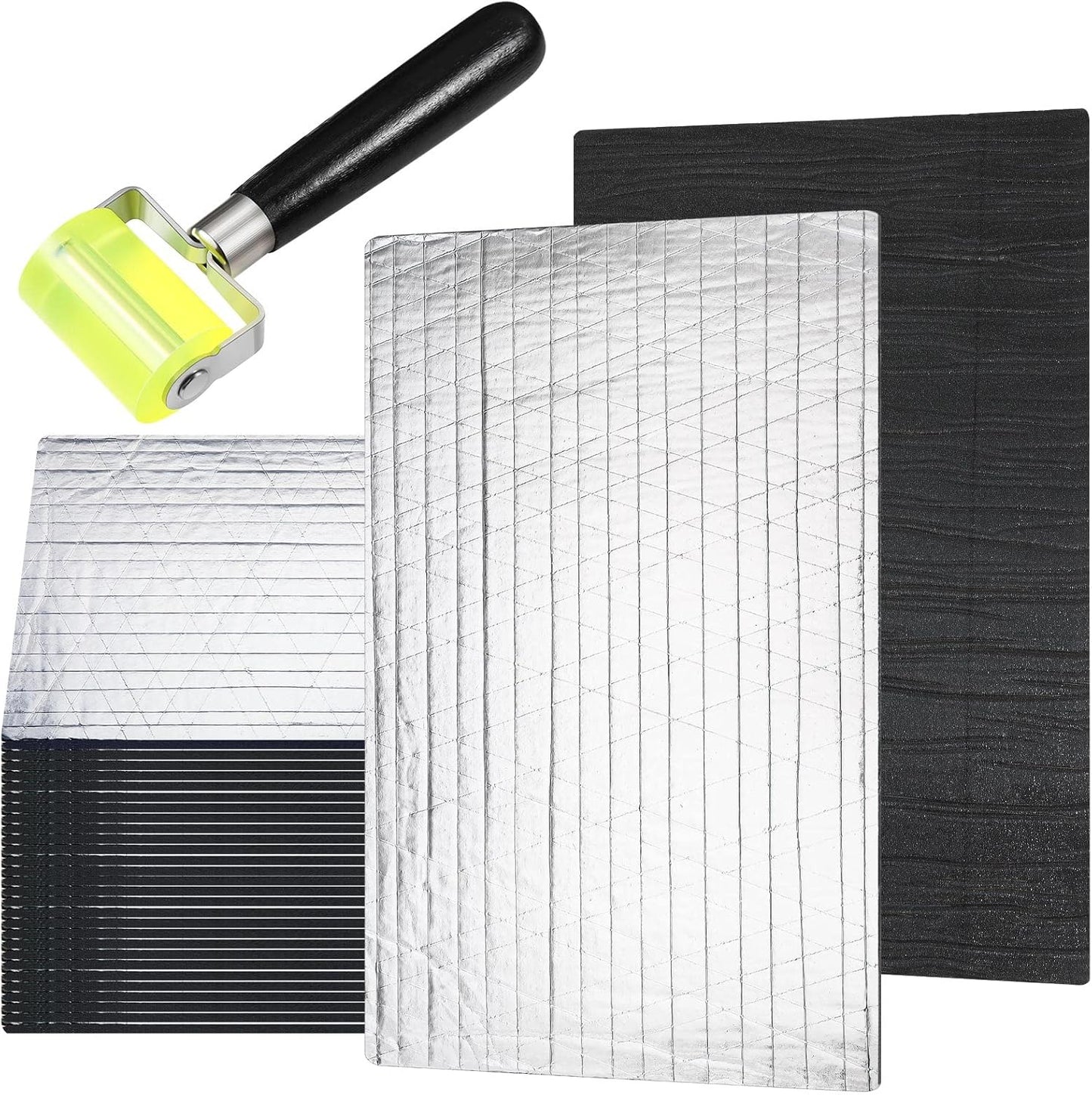 Tallew 61 Pcs Car Sound Deadening Mat for Ultimate Noise Control