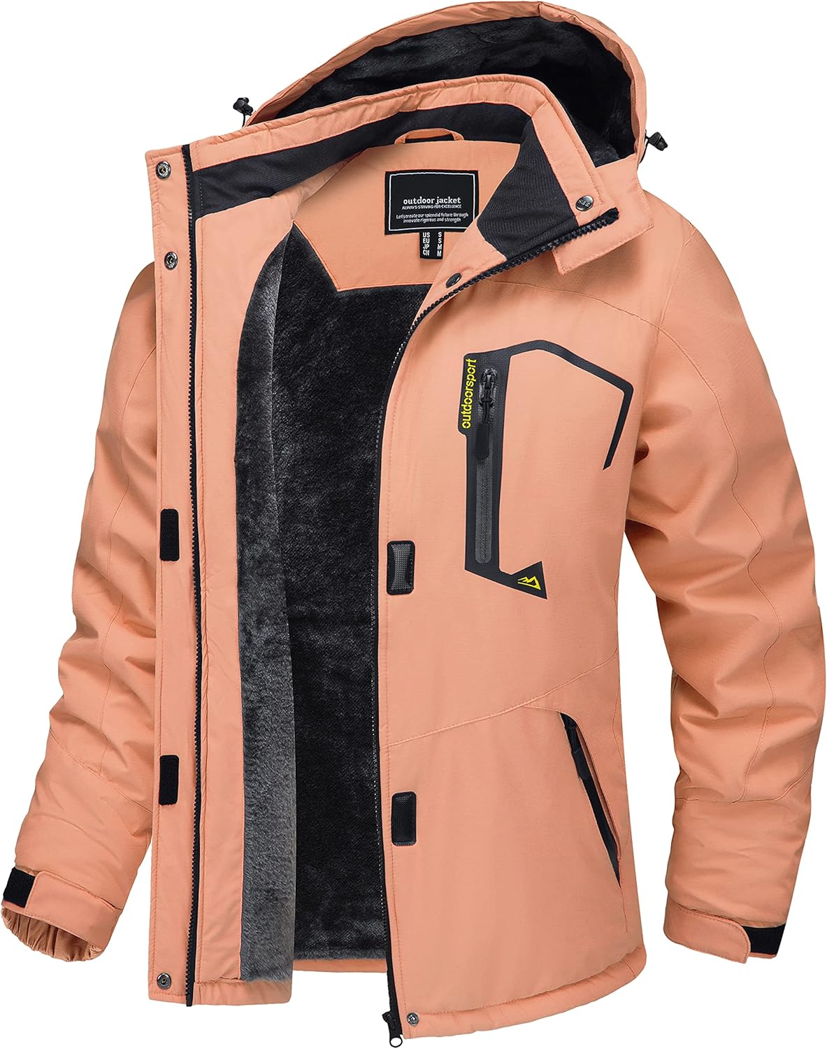 TACVASEN Women's Winter Jacket Waterproof Ski Coat for Cold Weather