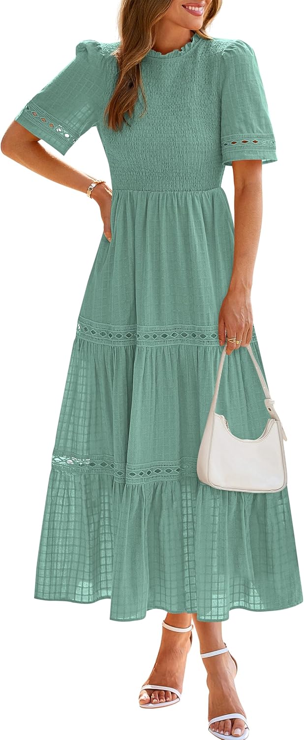 Dowerme Summer Dresses for Women 2025 Casual Boho Style