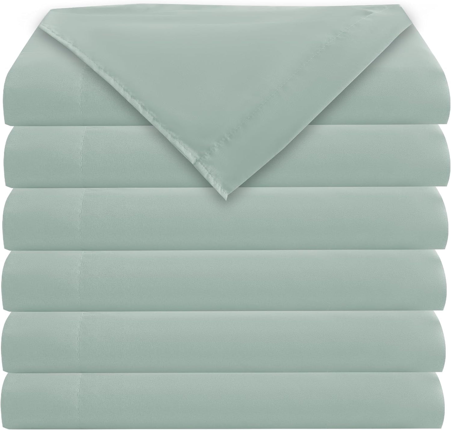 Bulk Full Flat Sheets 6 Pack Quick Sort Top Bed Sheet Essentials