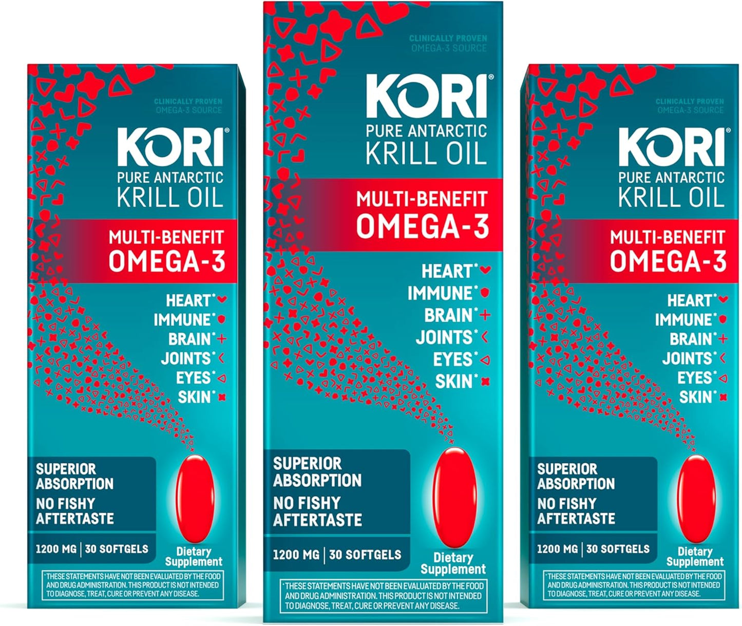Kori Krill Oil Omega 3 Supplement for Superior Absorption