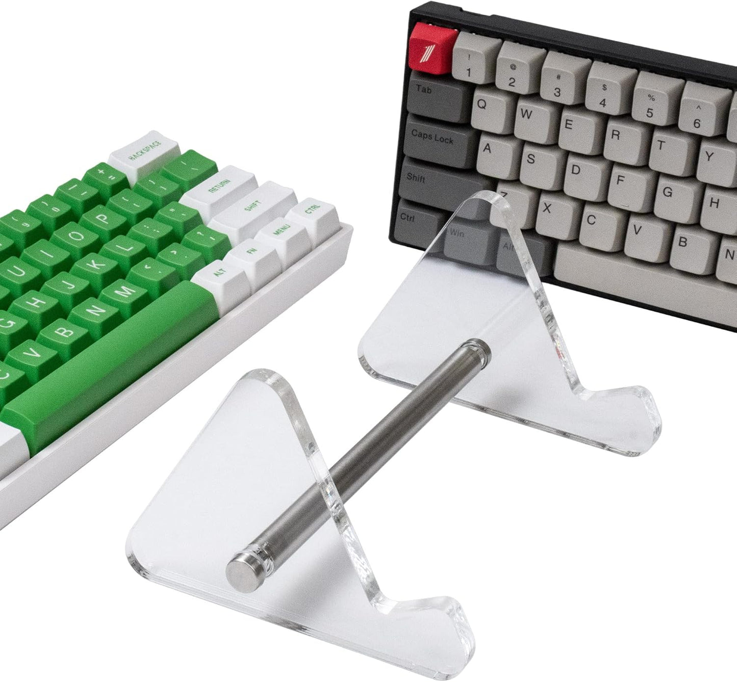 Clear Acrylic Keyboard Stand - Organize in Style!
