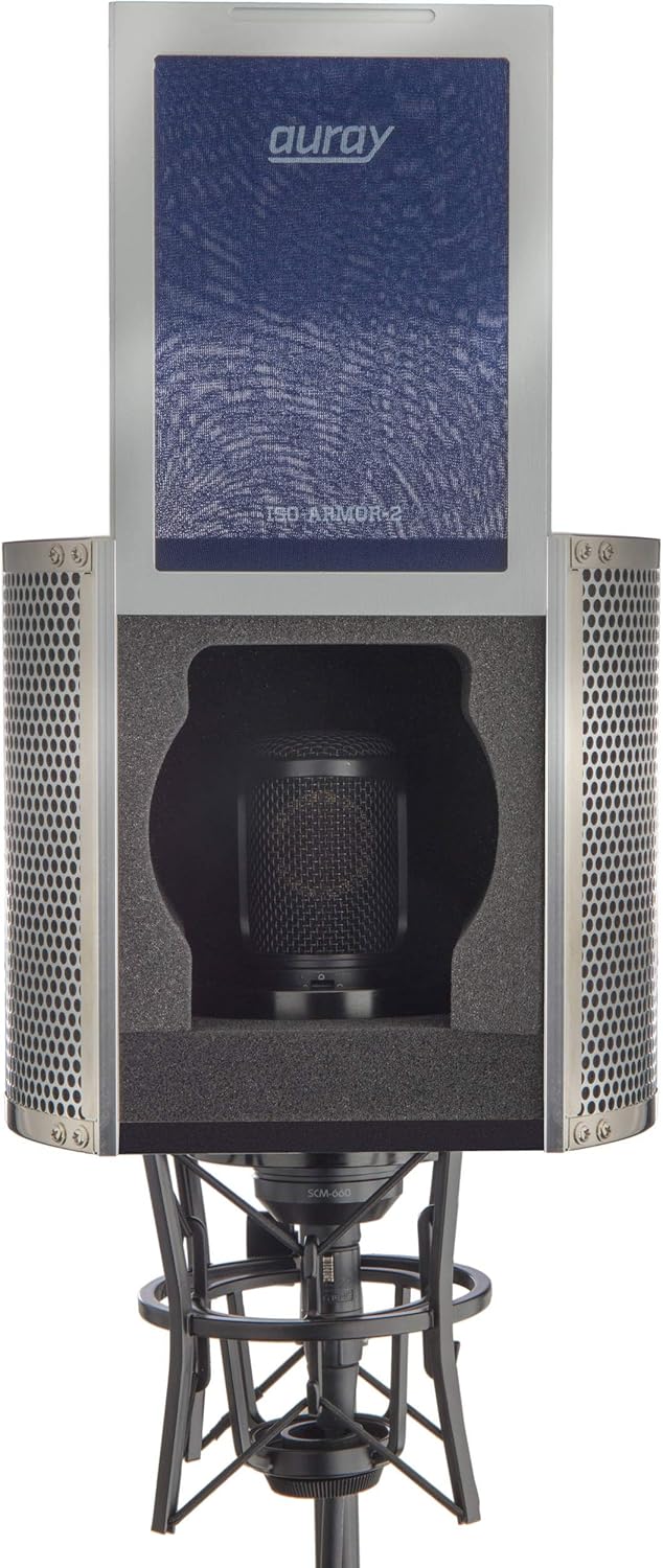 AURAY ISO-Armor-2 Microphone Isolation Chamber for Clear Sound