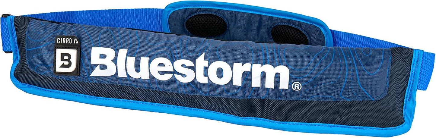 BLUESTORM Cirro 16 Manual Inflatable Belt Pack for Safety