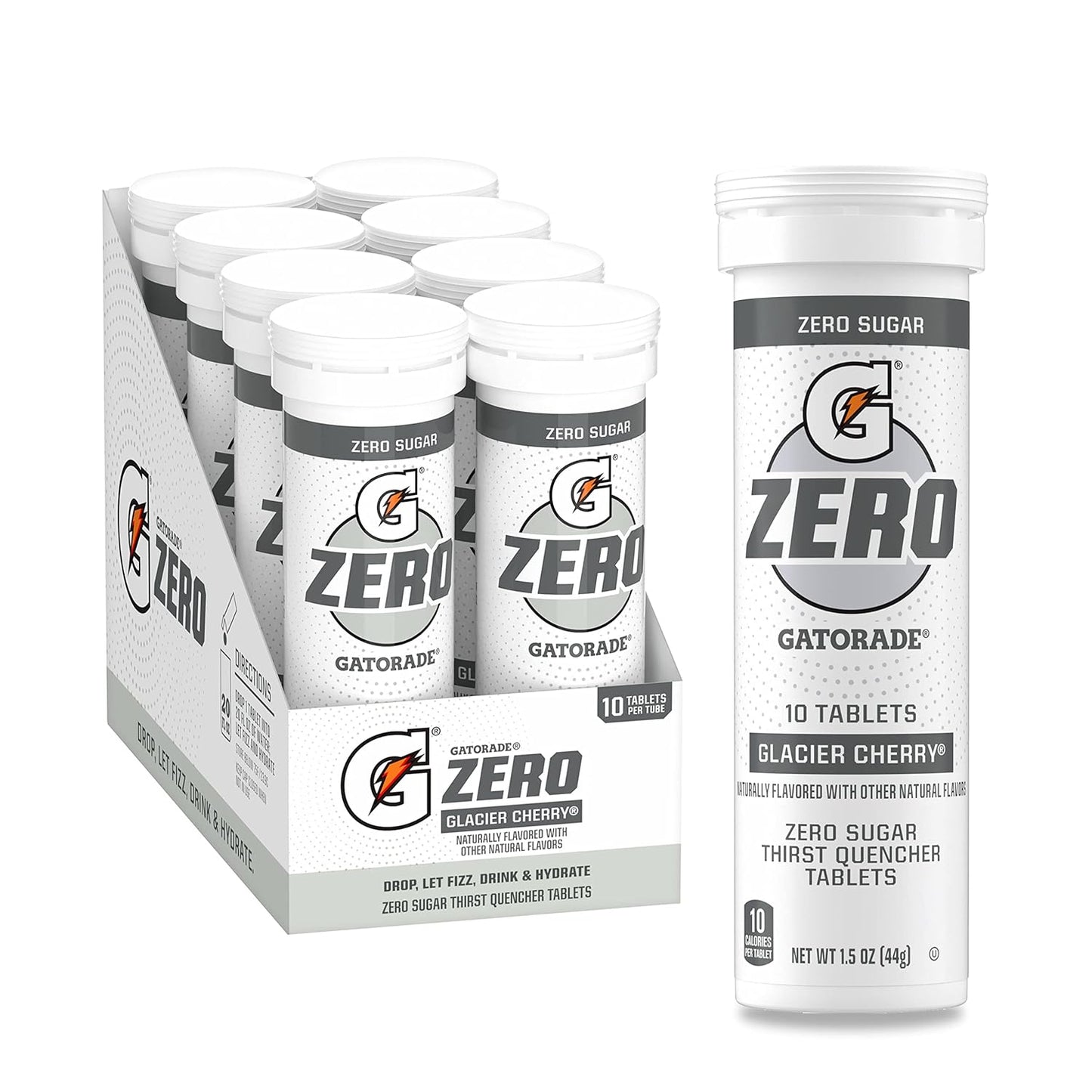 Gatorade Zero Tablets Glacier Cherry Flavor for Hydration Needs