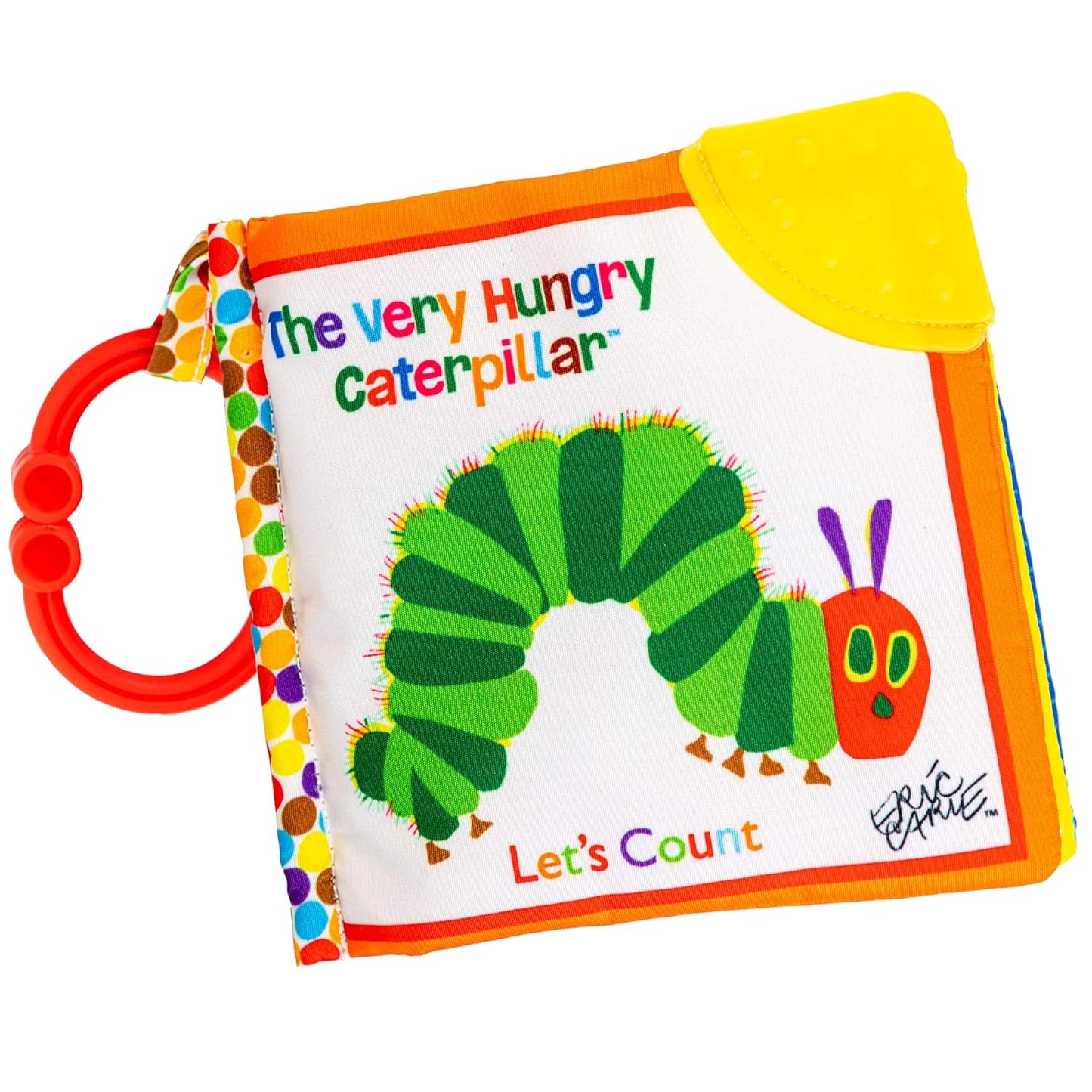 Eric Carle Teething Soft Book - On-the-Go Sensory Fun!