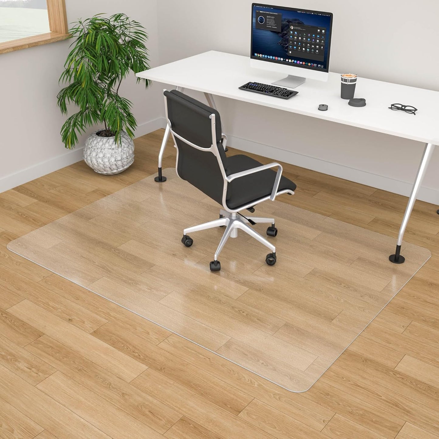 Easy Glide 46 x 72 Hardwood Floor Chair Mat