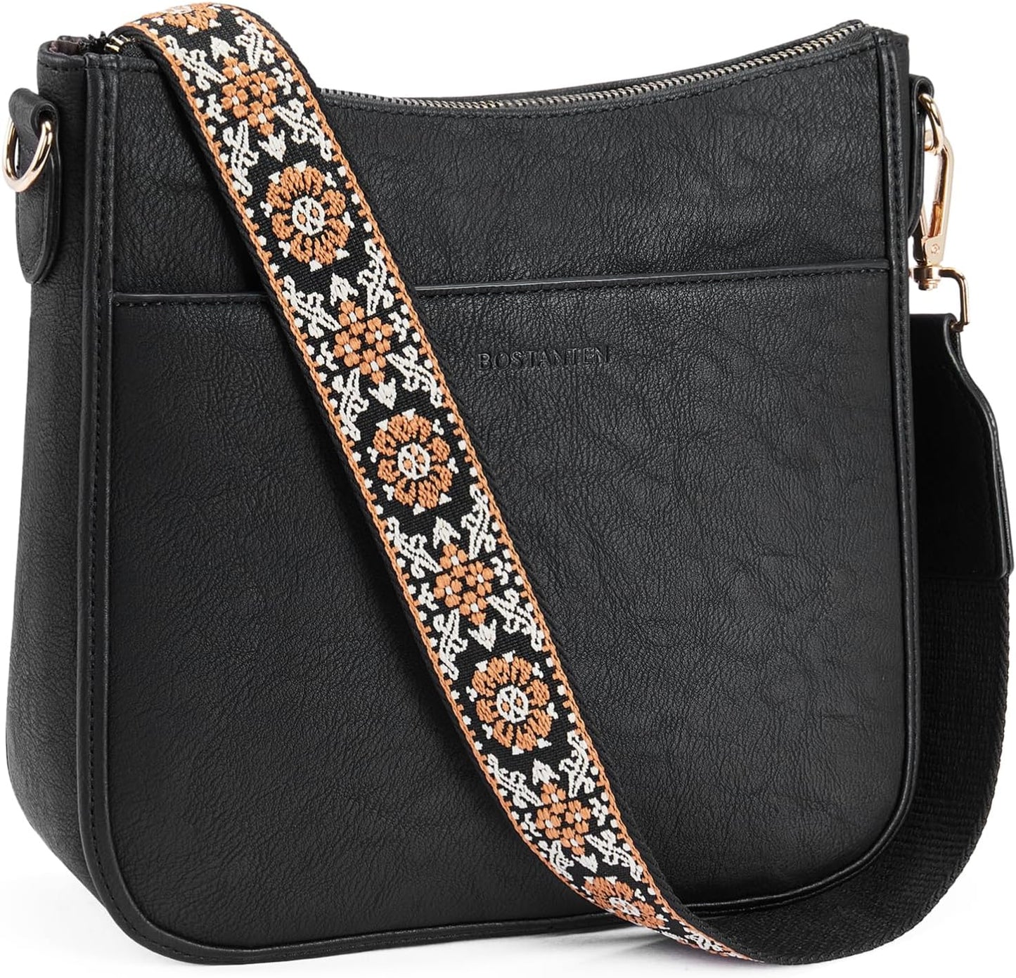 Trendy Vegan Leather Crossbody Bags for Women by BOSTANTEN