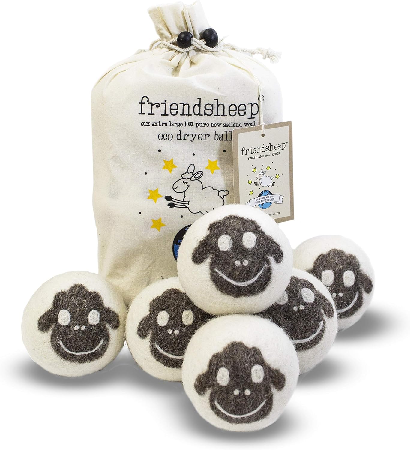 Friendsheep Wool Dryer Balls: Eco-Friendly Laundry Solution