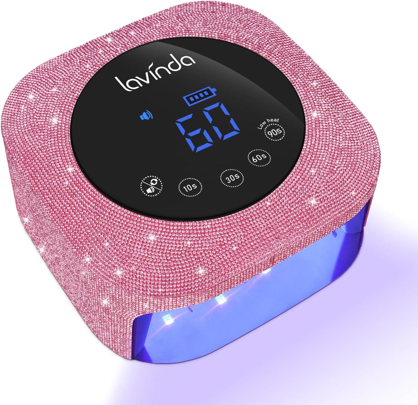 UV Nail Lamp 54W Cordless Gel Light for Fast Curing Nails