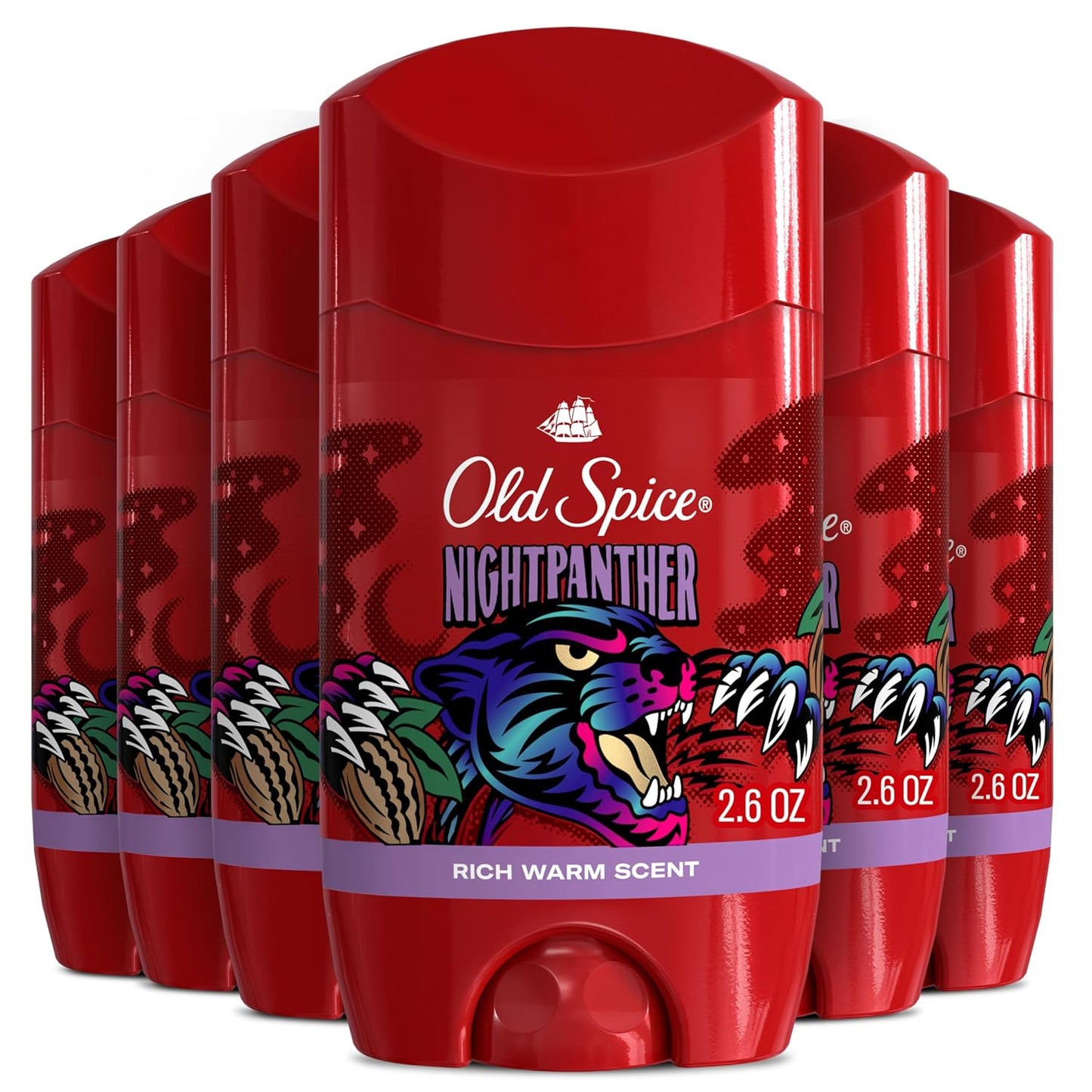 Old Spice NightPanther Aluminum Free Deodorant for Men, 2.6 oz