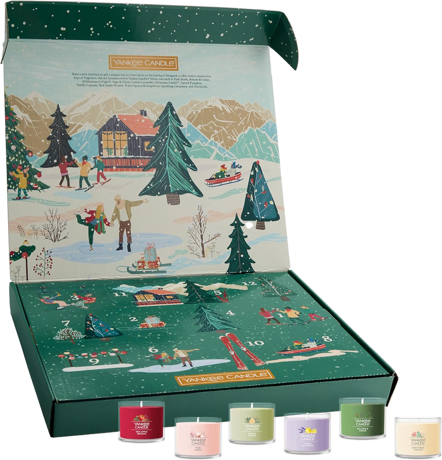 Yankee Candle Signature Votive Mini Jars Advent Calendar Pack