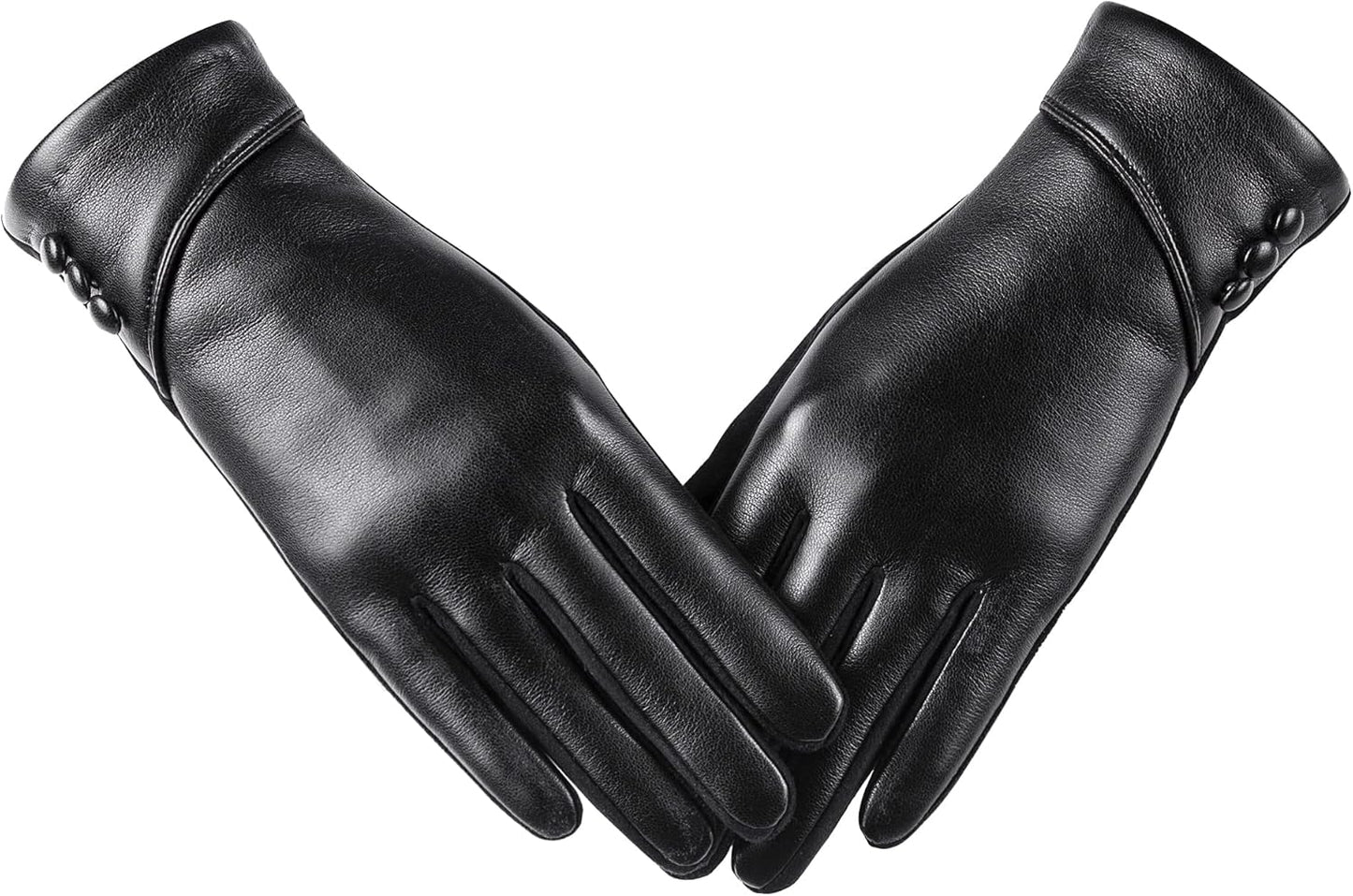 Warm Wool Lined Touchscreen Gloves