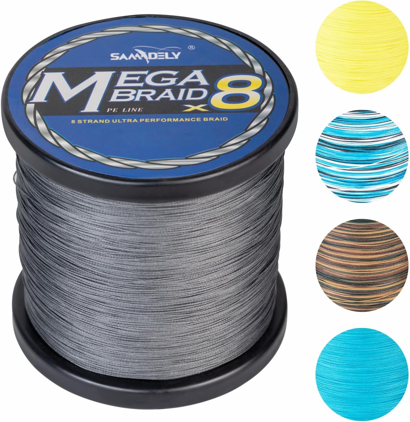 Braided Fishing Line with 8 Strands for Superior Performance