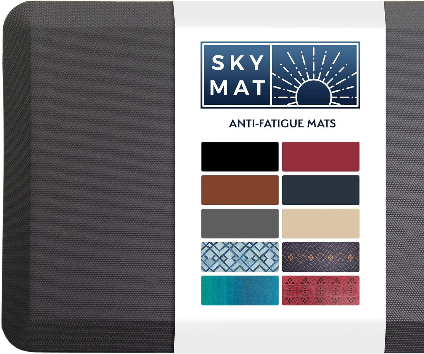Sky Solutions Anti Fatigue Mat - Cushioned Kitchen Rug & Desk Mat