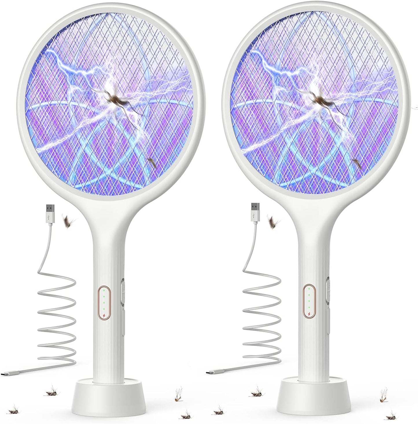 YISSVIC Electric Fly Swatter 4000V Bug Zapper for Home Use