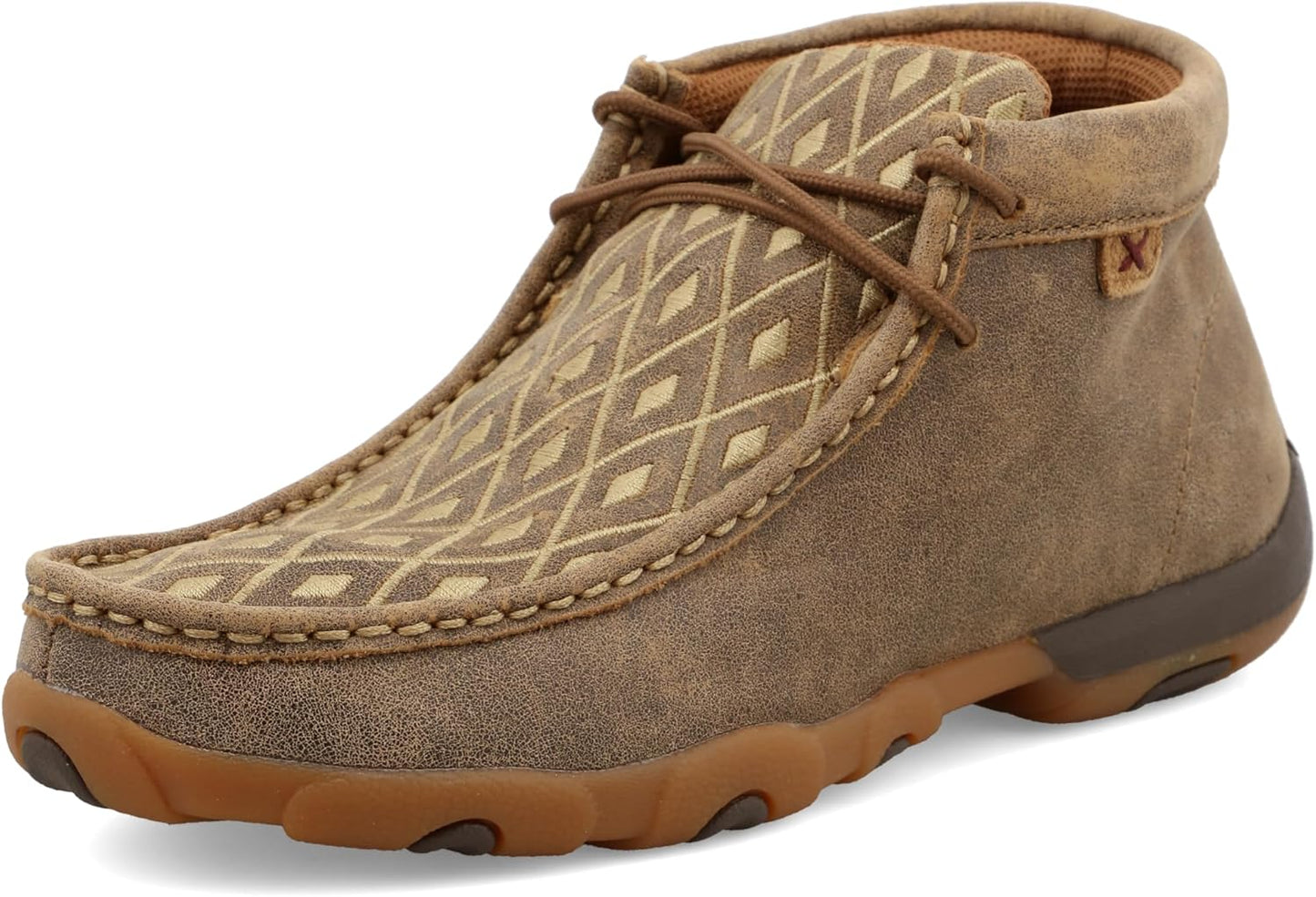 Twisted X Women's Boat Shoe Driving Moc for Ultimate Comfort