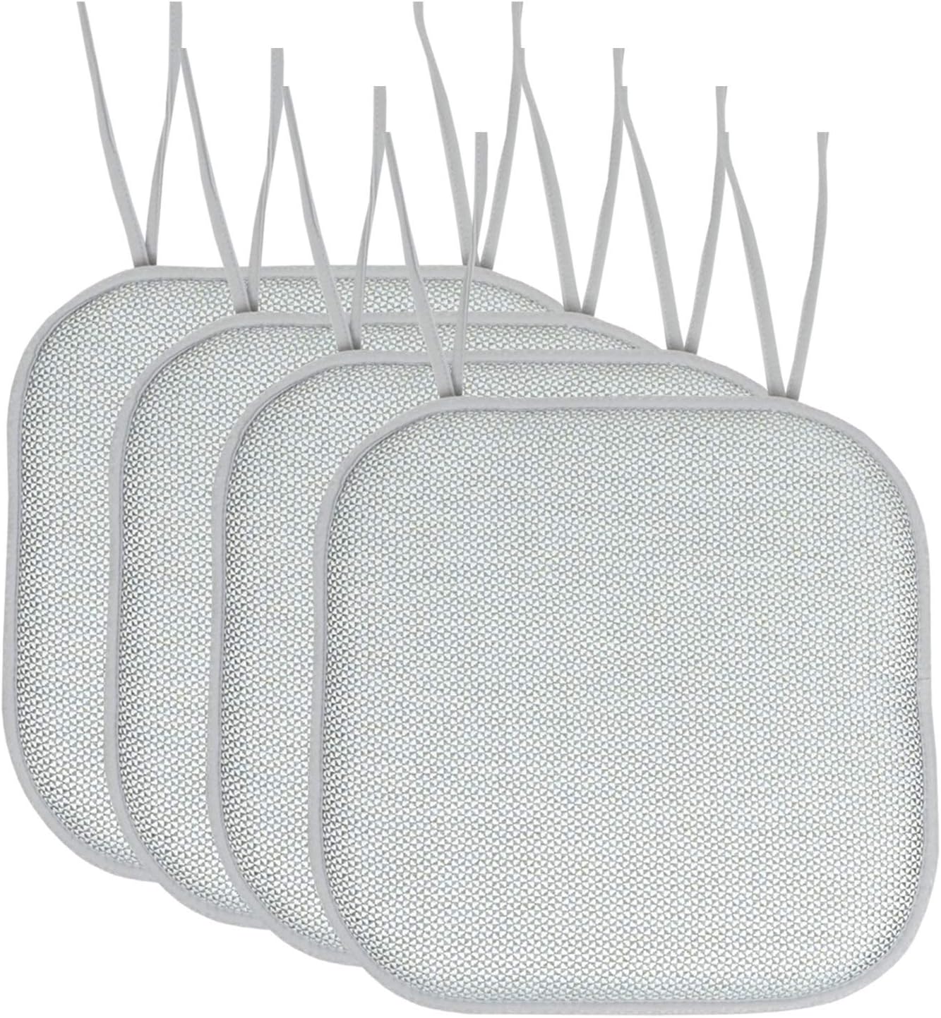 Memory Foam Chair Cushion Pads with Ties for Ultimate Comfort