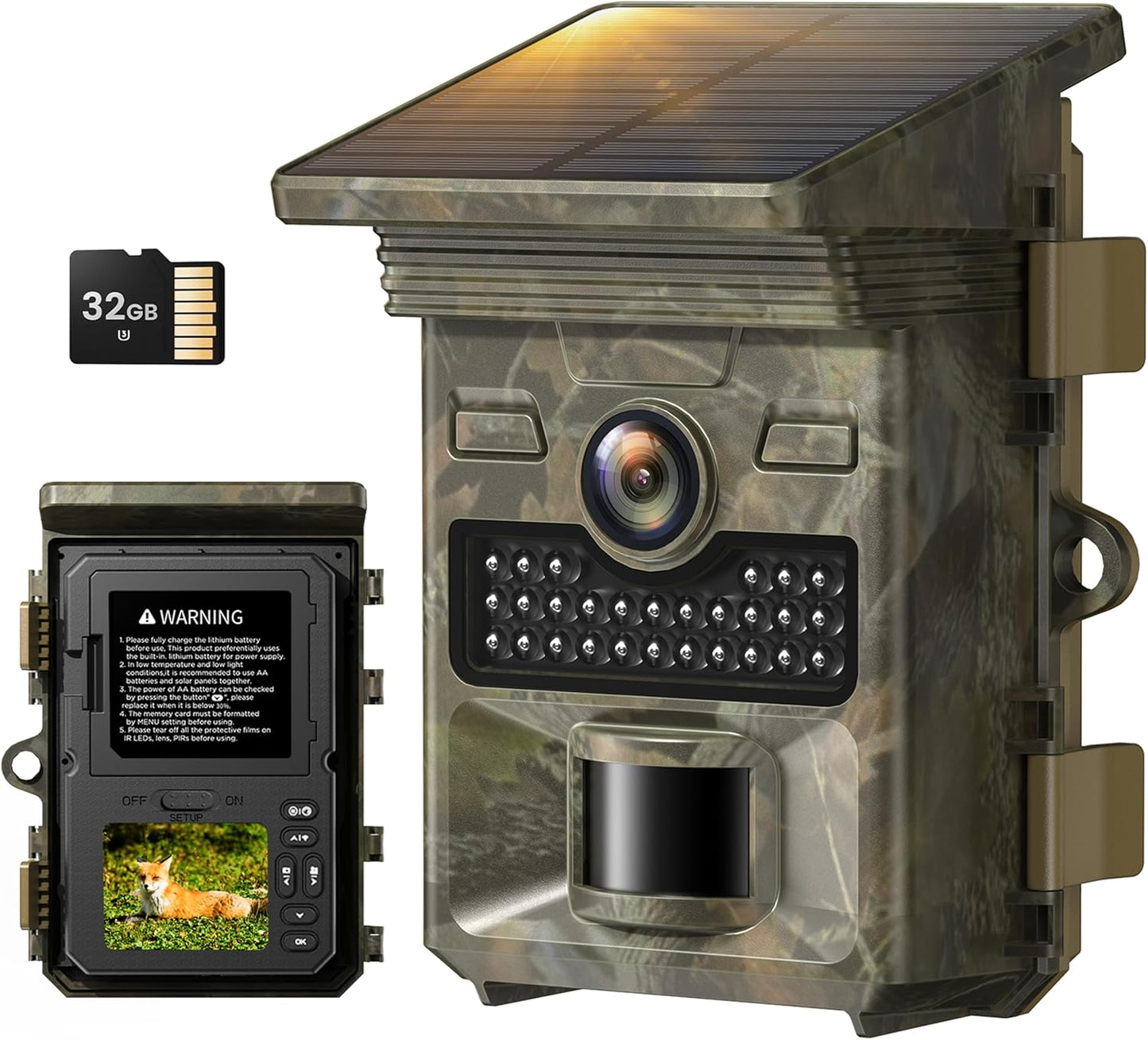 VOOPEAK 4K 48MP Solar Game Camera