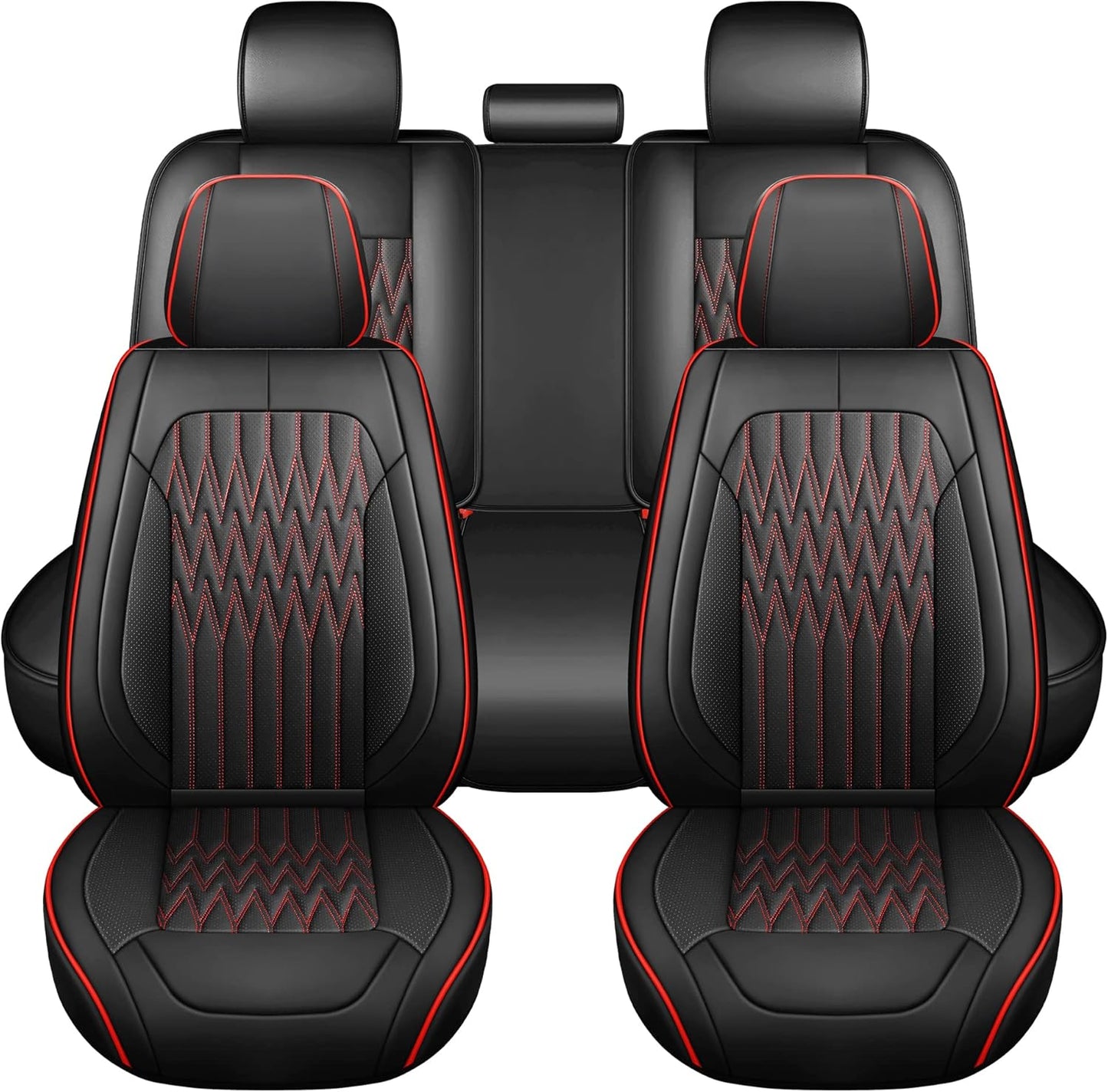 Huidasource Waterproof Leather Car Seat Covers for SUVs & Trucks