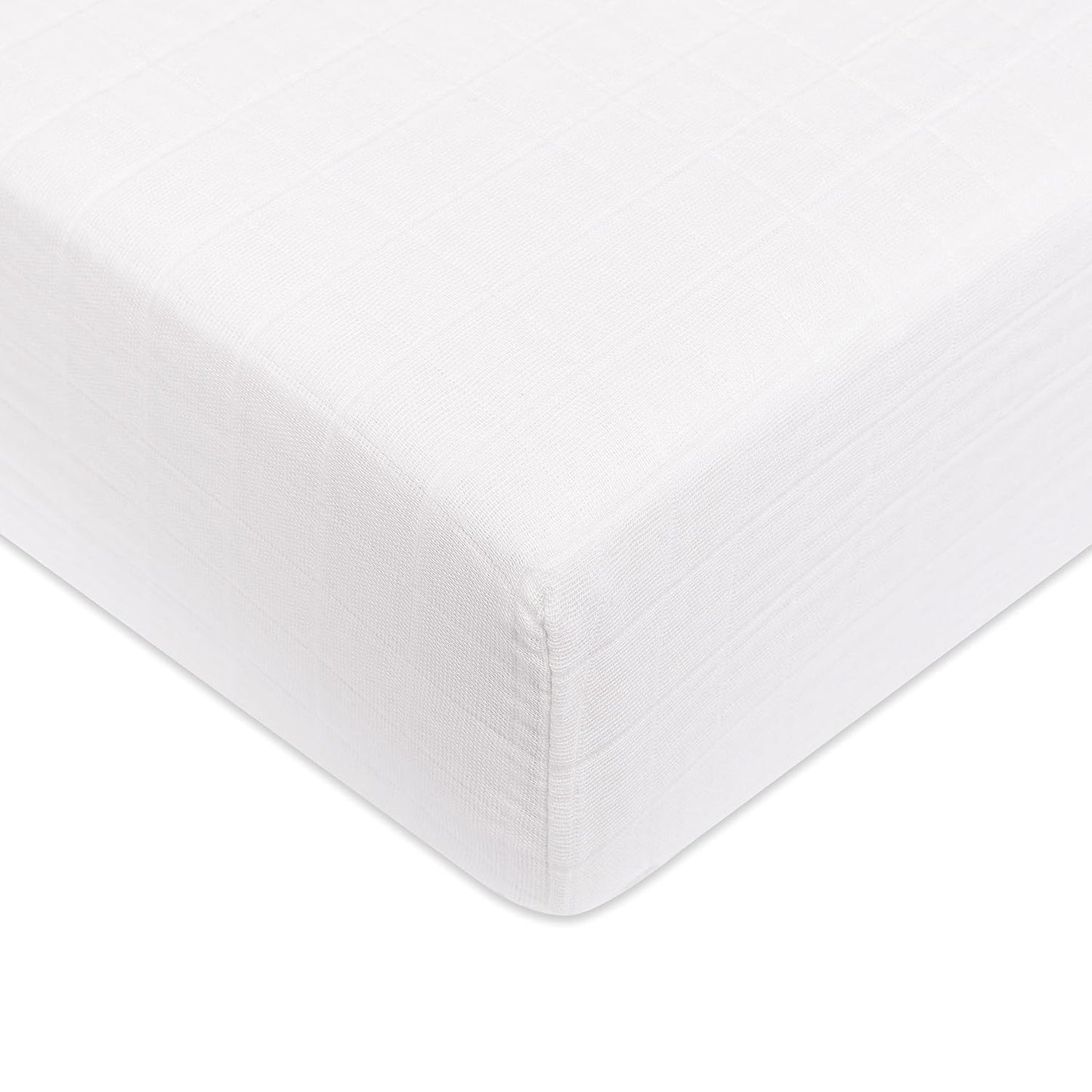 Organic Cotton Crib Sheet by babyletto - Ultra-Soft Muslin