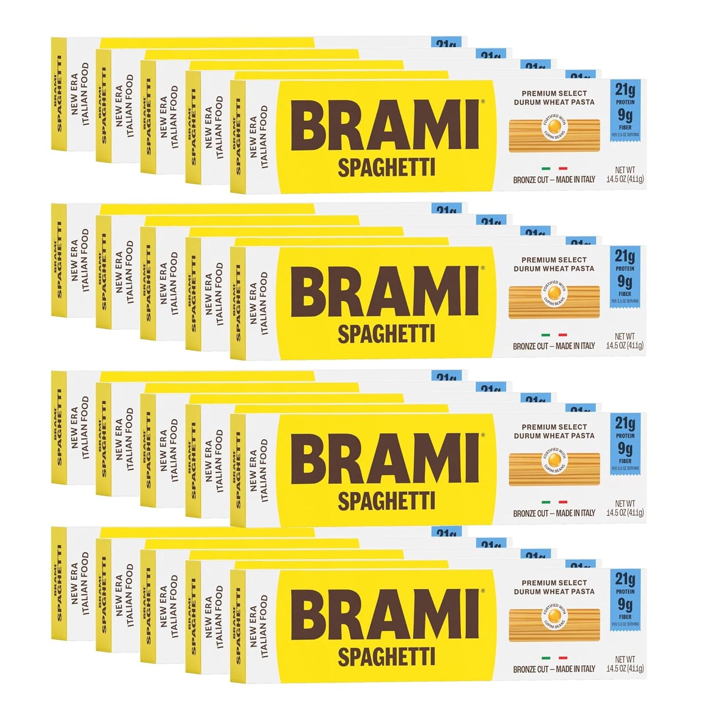 Brami Italian Protein Pasta: Low Carb, High Fiber Spaghetti