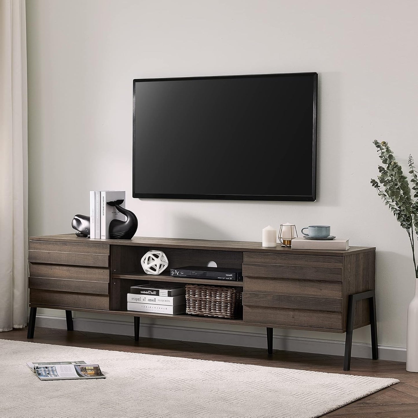Stylish 70 TV Stand with Storage for Modern Living