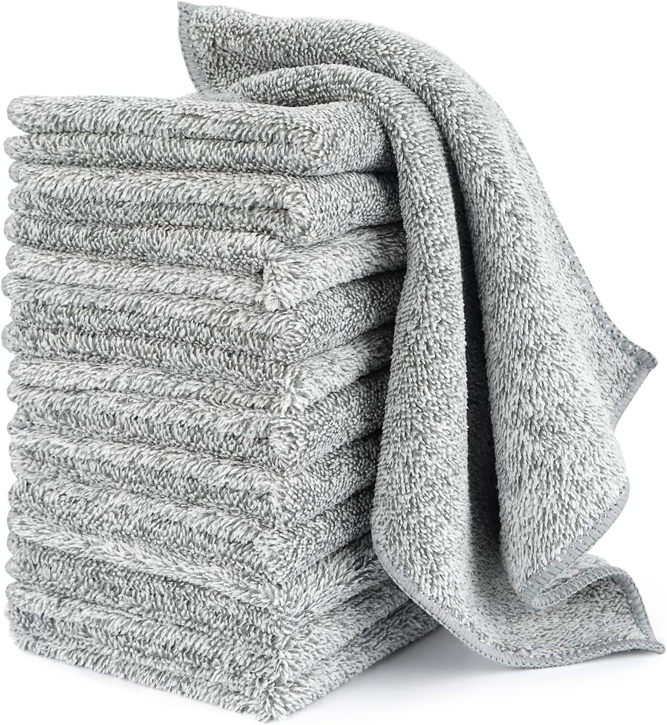Super Absorbent Microfiber Dish Towels (12 Pack)