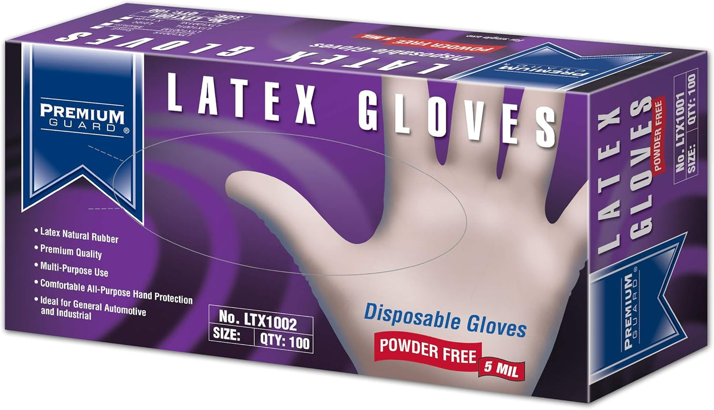 Latex-Free 5 MIL Large Gloves by Premium Guard