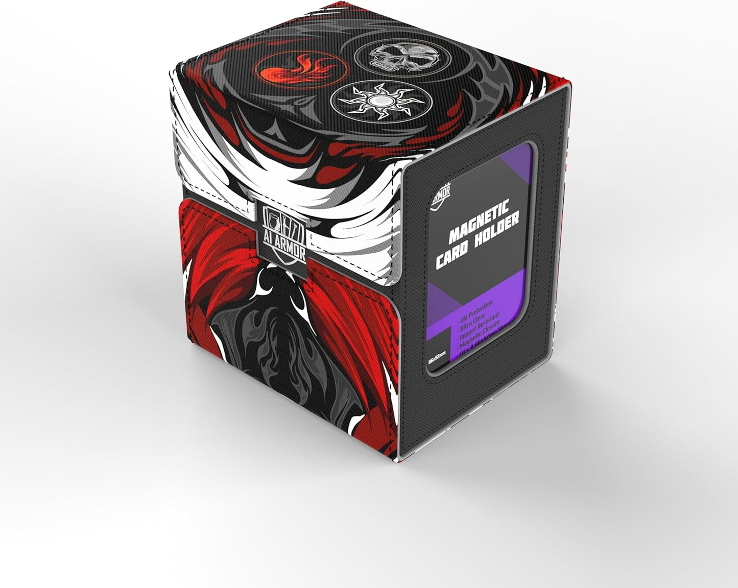 Ai Armor MTG Commander Custom Art Deck Box for Card Storage