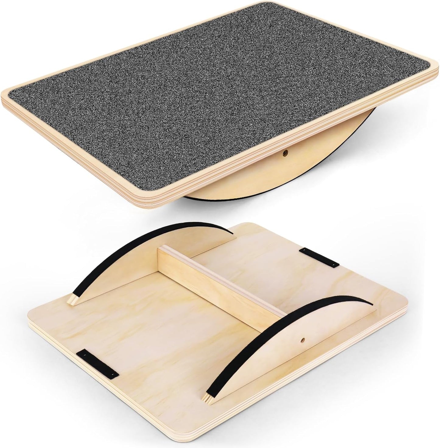 Woodure Balance Board - Boost Core Strength & Stability