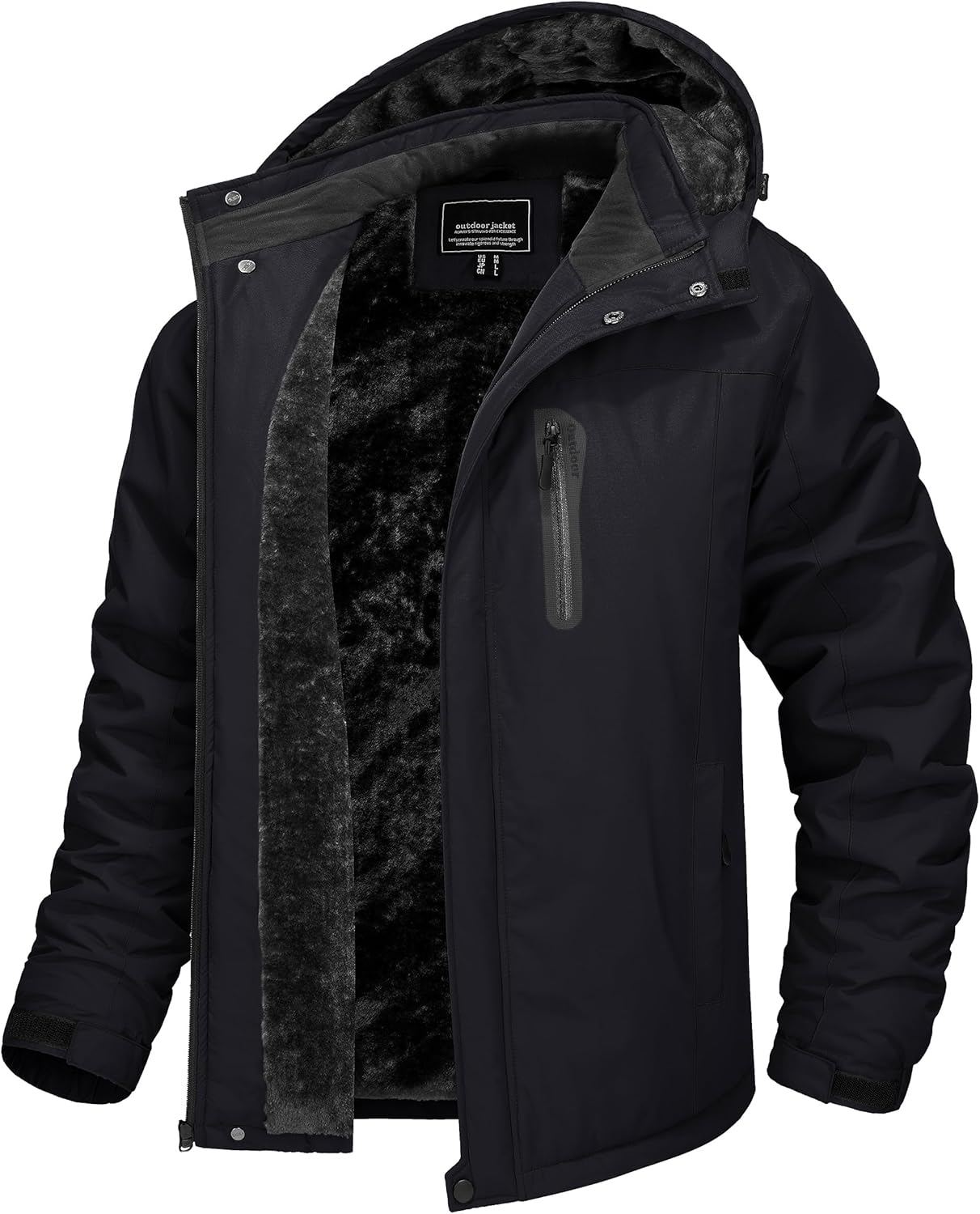 TACVASEN Men's Windproof Winter Jacket