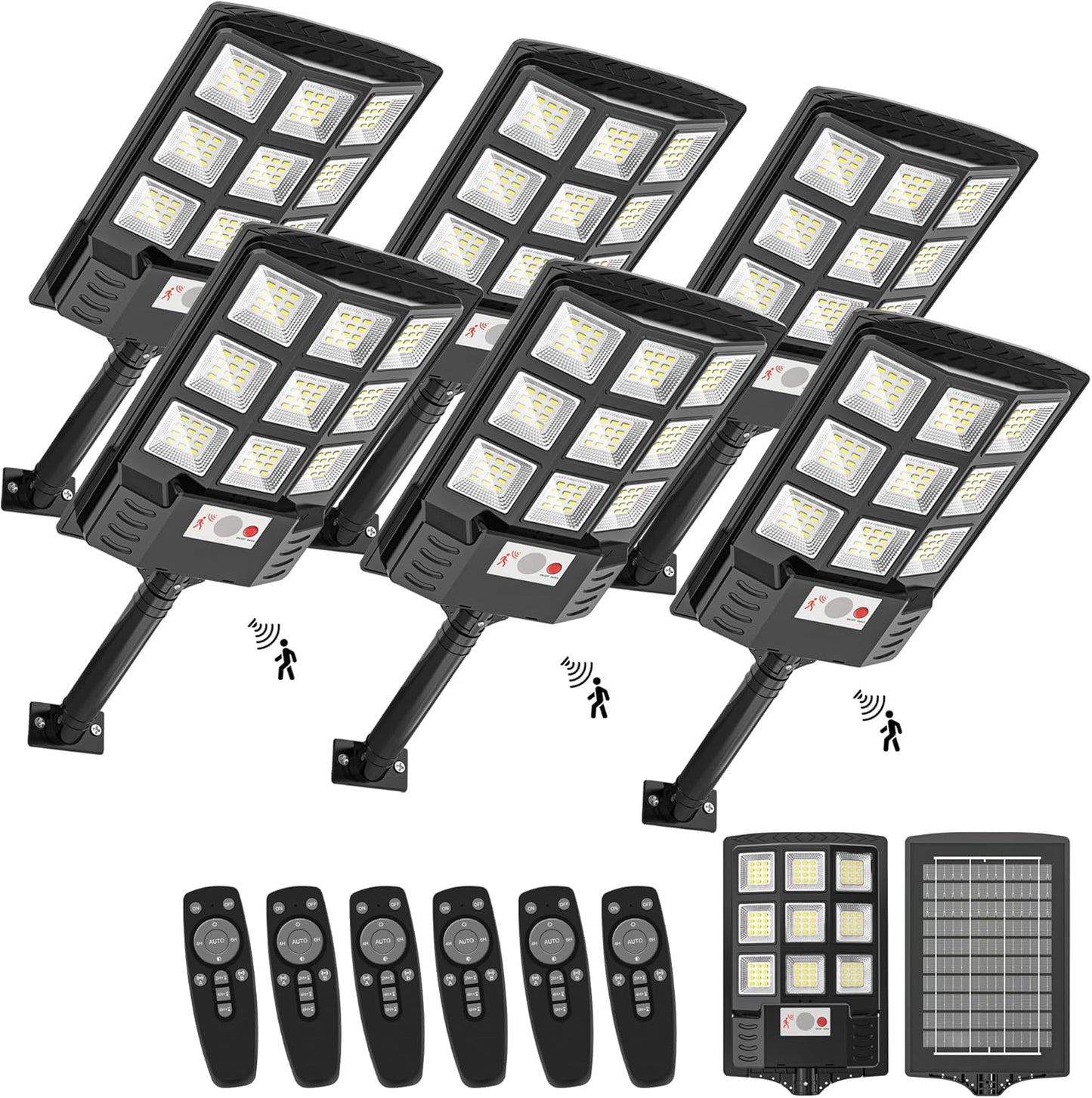 Sunwish Solar Street Light Outdoor with Motion Sensor and Remote