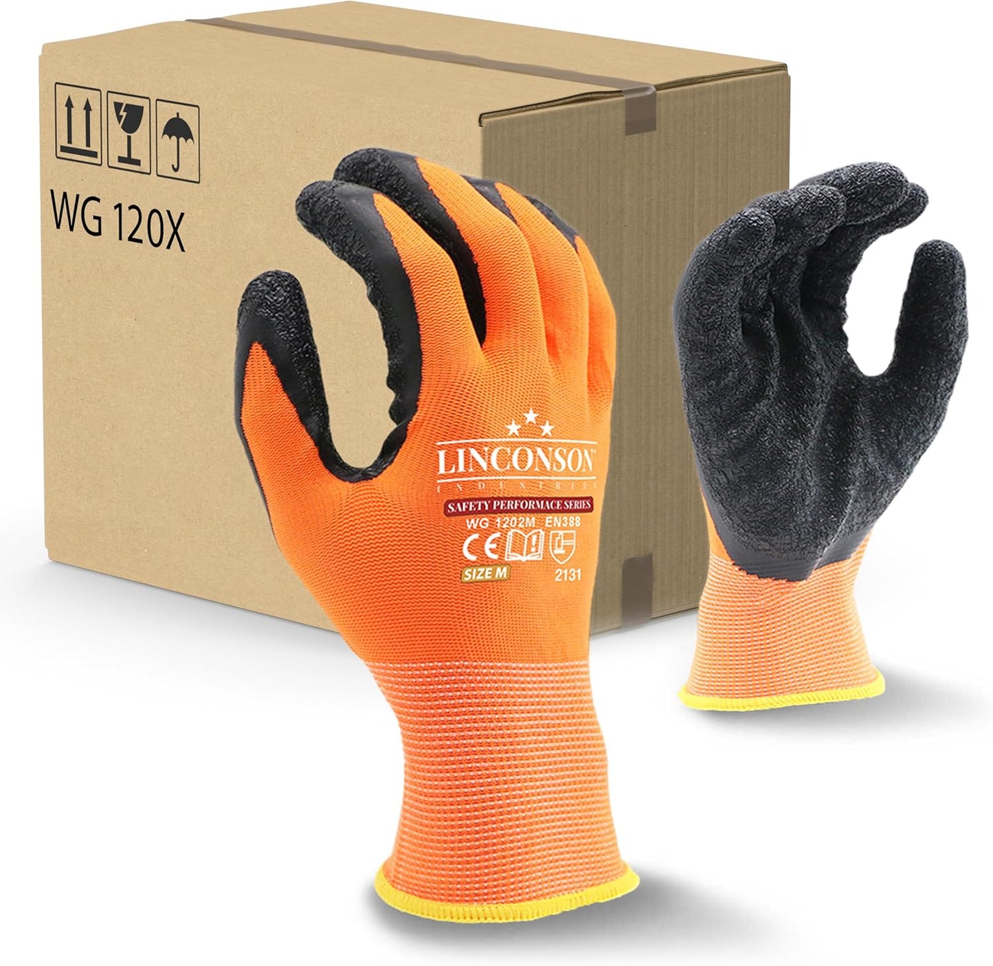 Safety Performance Series Work Gloves for Construction Tasks