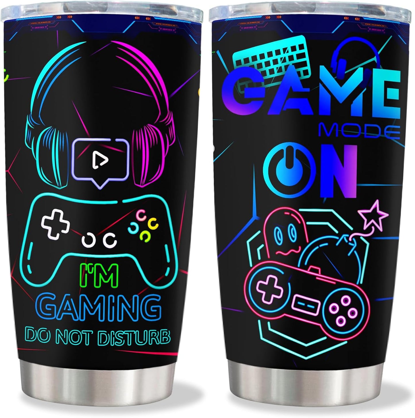 Fusui Stainless Steel Gamer Tumbler - Stay Cool While Gaming!