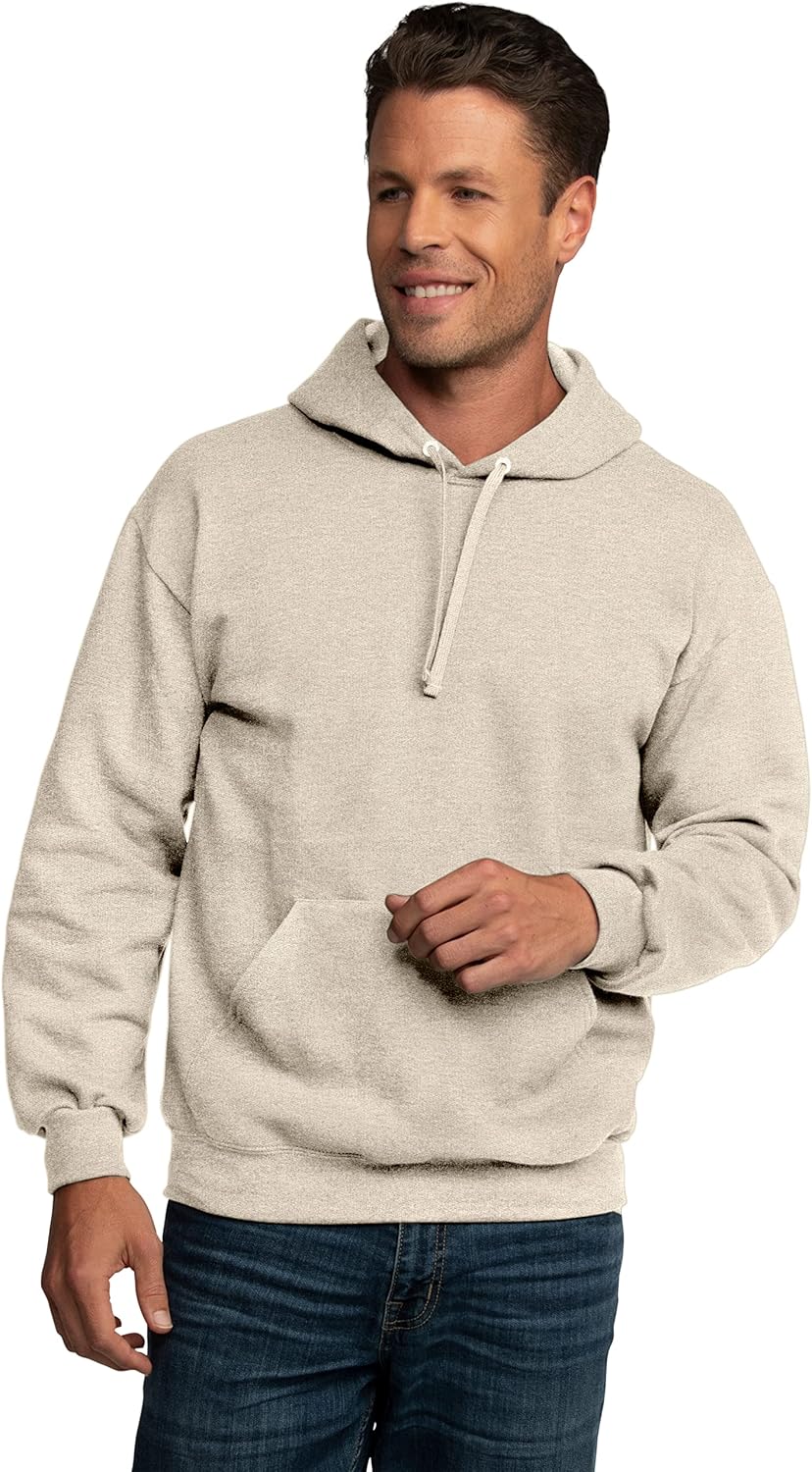 Fruit of the Loom Men's Eversoft Hoodie, Moisture Wicking