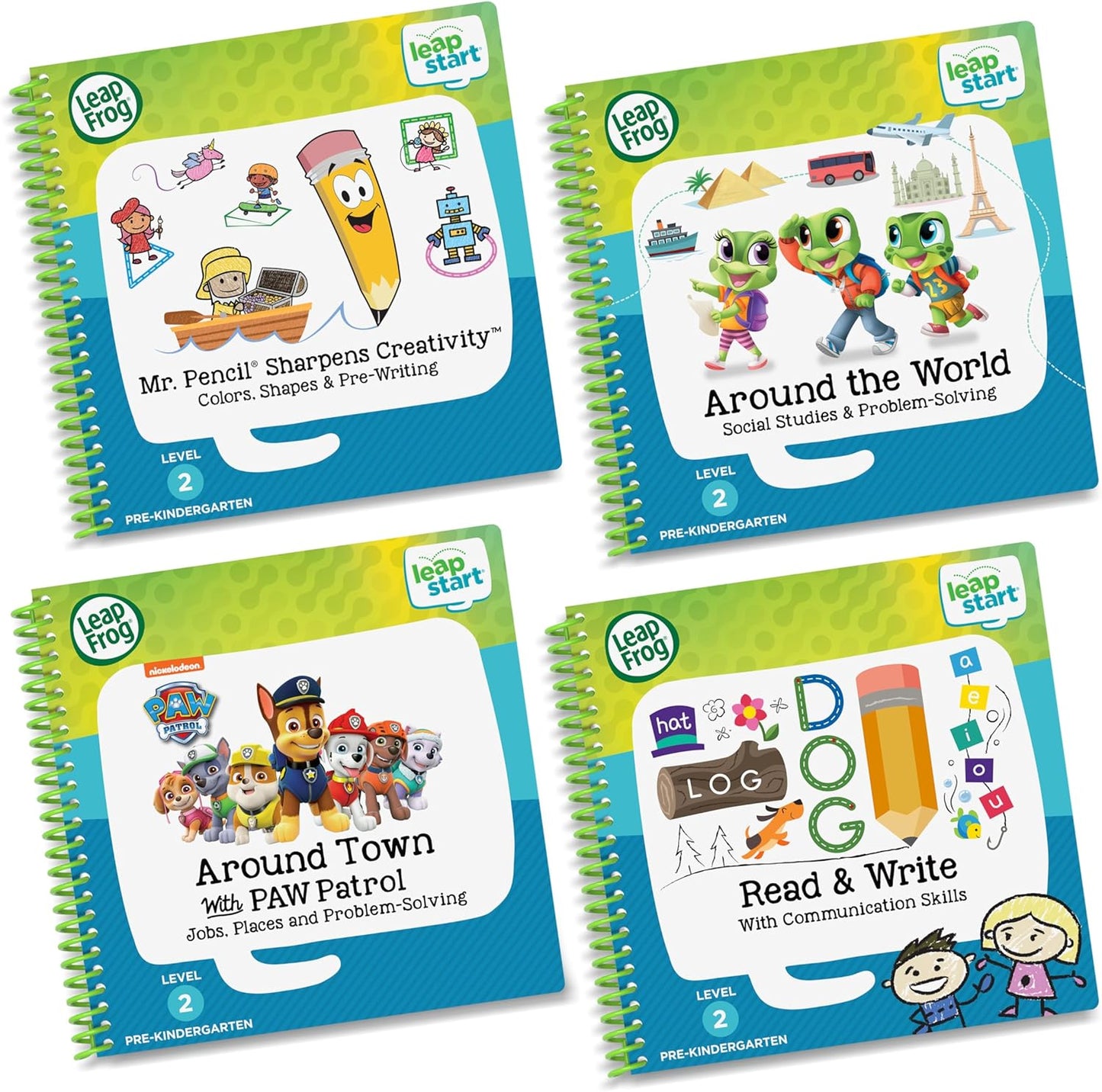 LeapFrog LeapStart Pre-K 4-Pack for Early Learning Fun