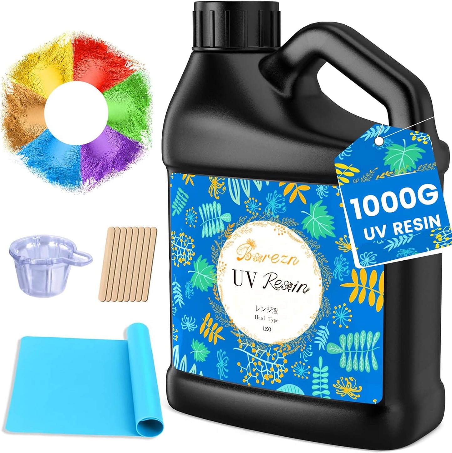 1000g UV Resin Hard for Jewelry Making and Crafting Projects