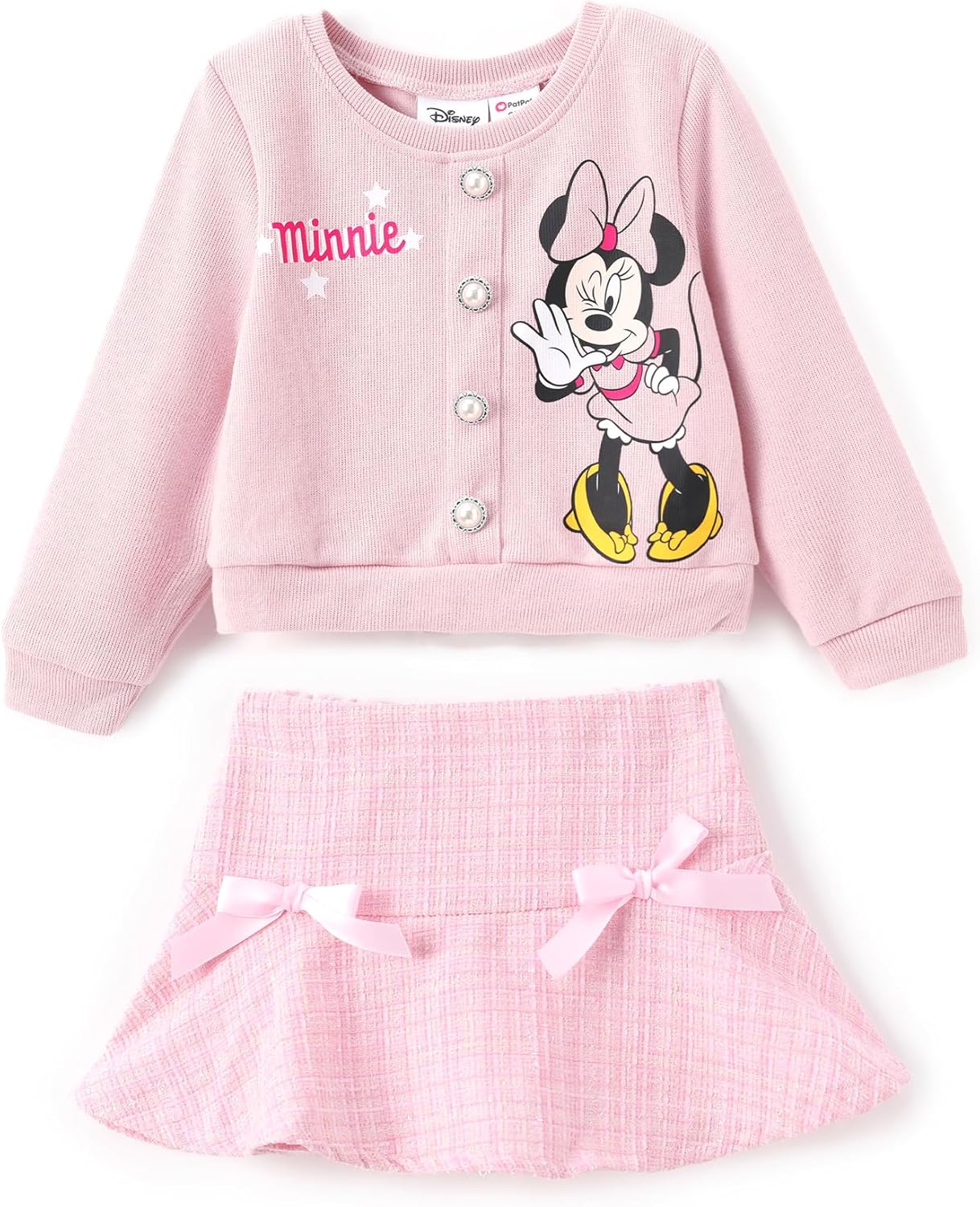 Disney Princess Toddler Outfit Set | Fall/Winter Style for Girls 2-6 Yrs