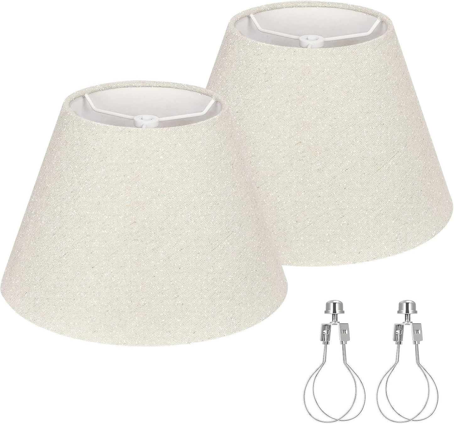 Small Lamp Shades Set of 2 for Table and Bedside Lamps